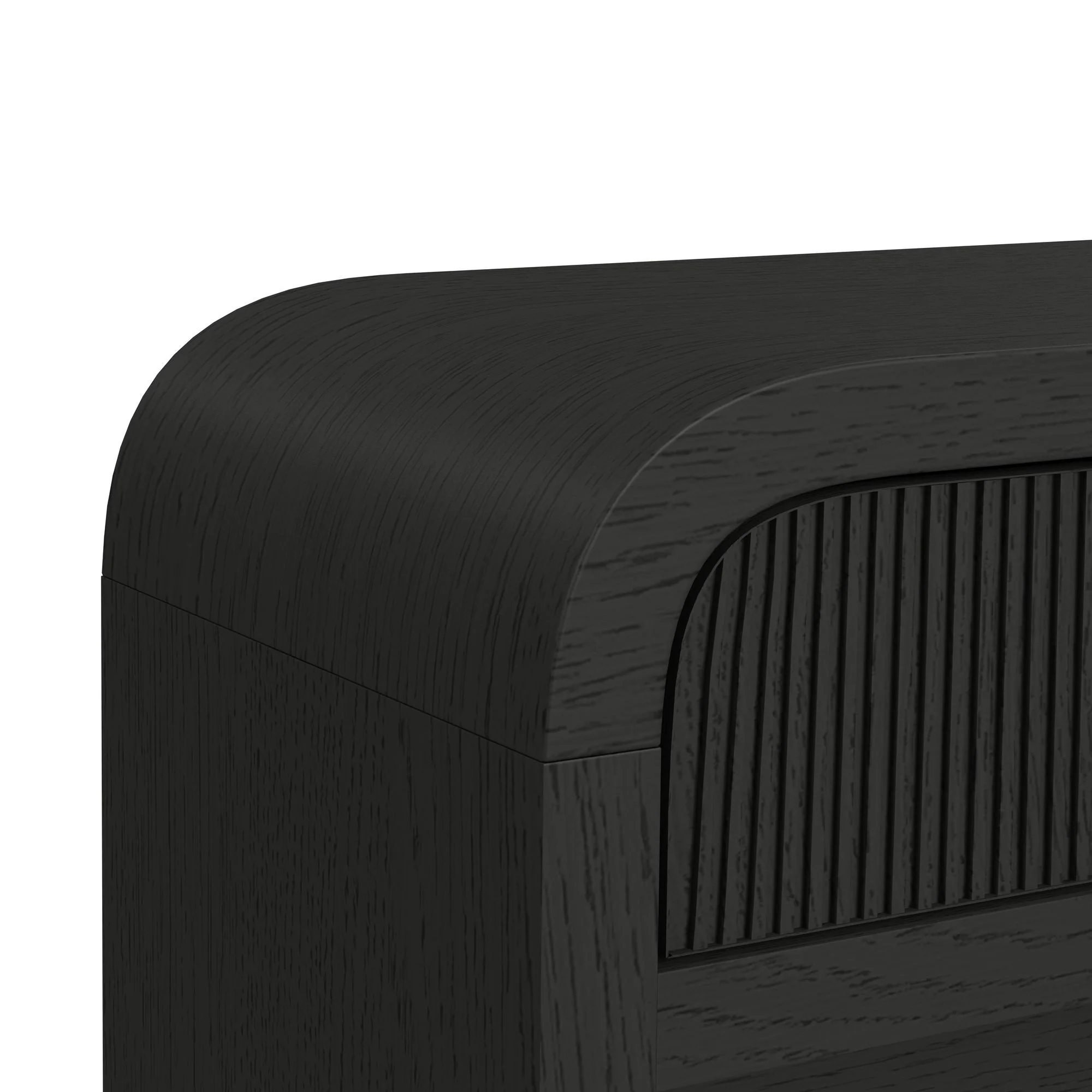 Ridgemont - Sofa Table With Bottom Shelf - Black With Grain - Image 6