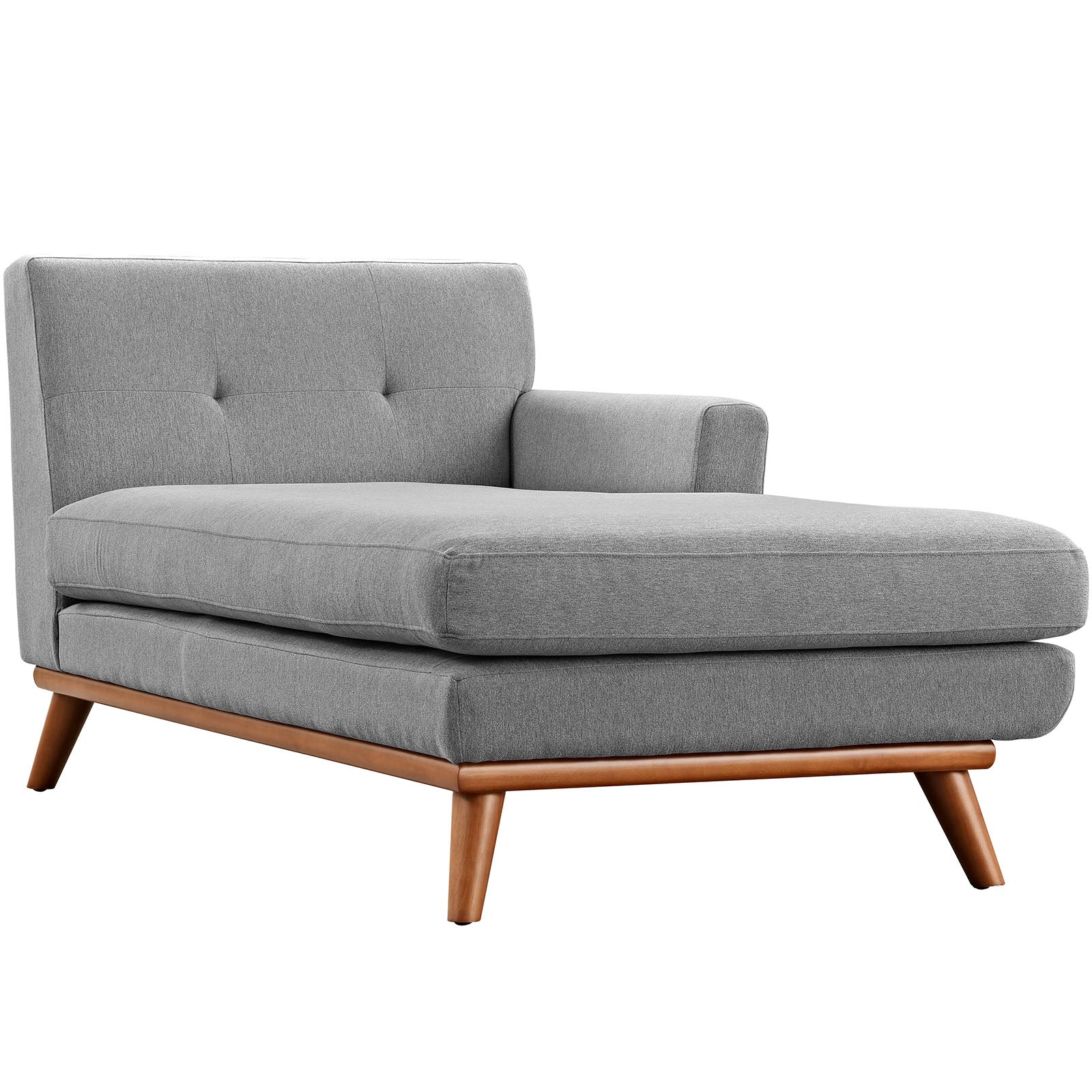 Right-Facing Upholstered Fabric Chaise 70 Inch - Image 9