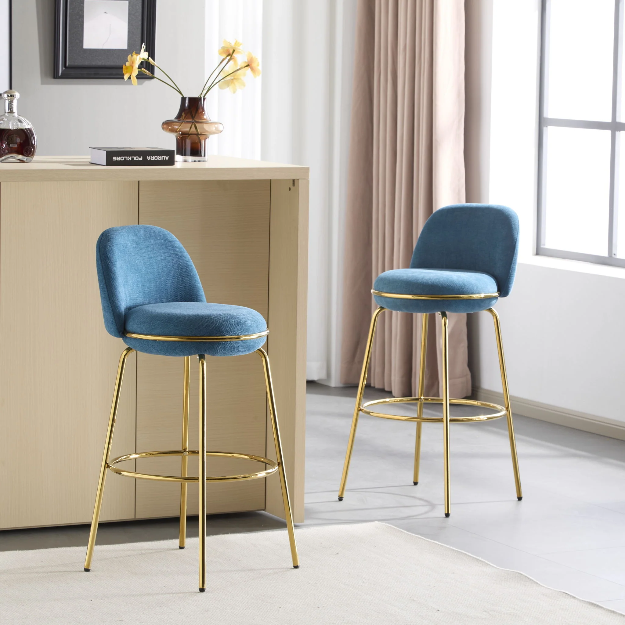 Rio Claro - Indoor Upholstered Barstool (Set of 2) - Image 13