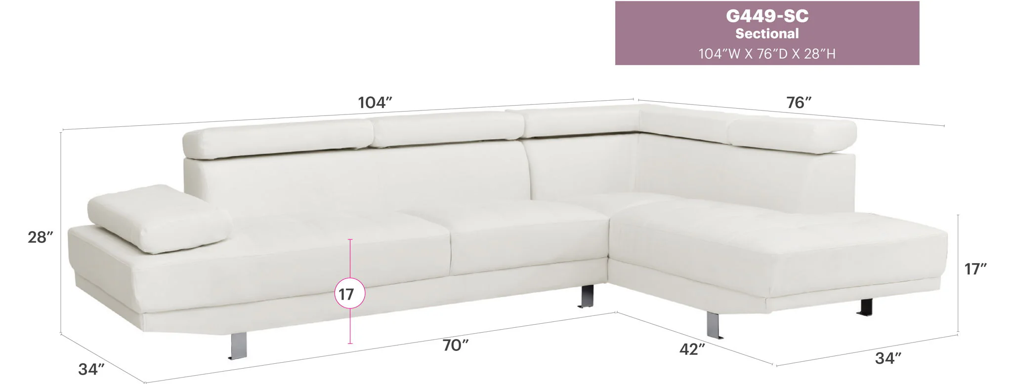 Riveredge - Comfort Sectional - Image 6