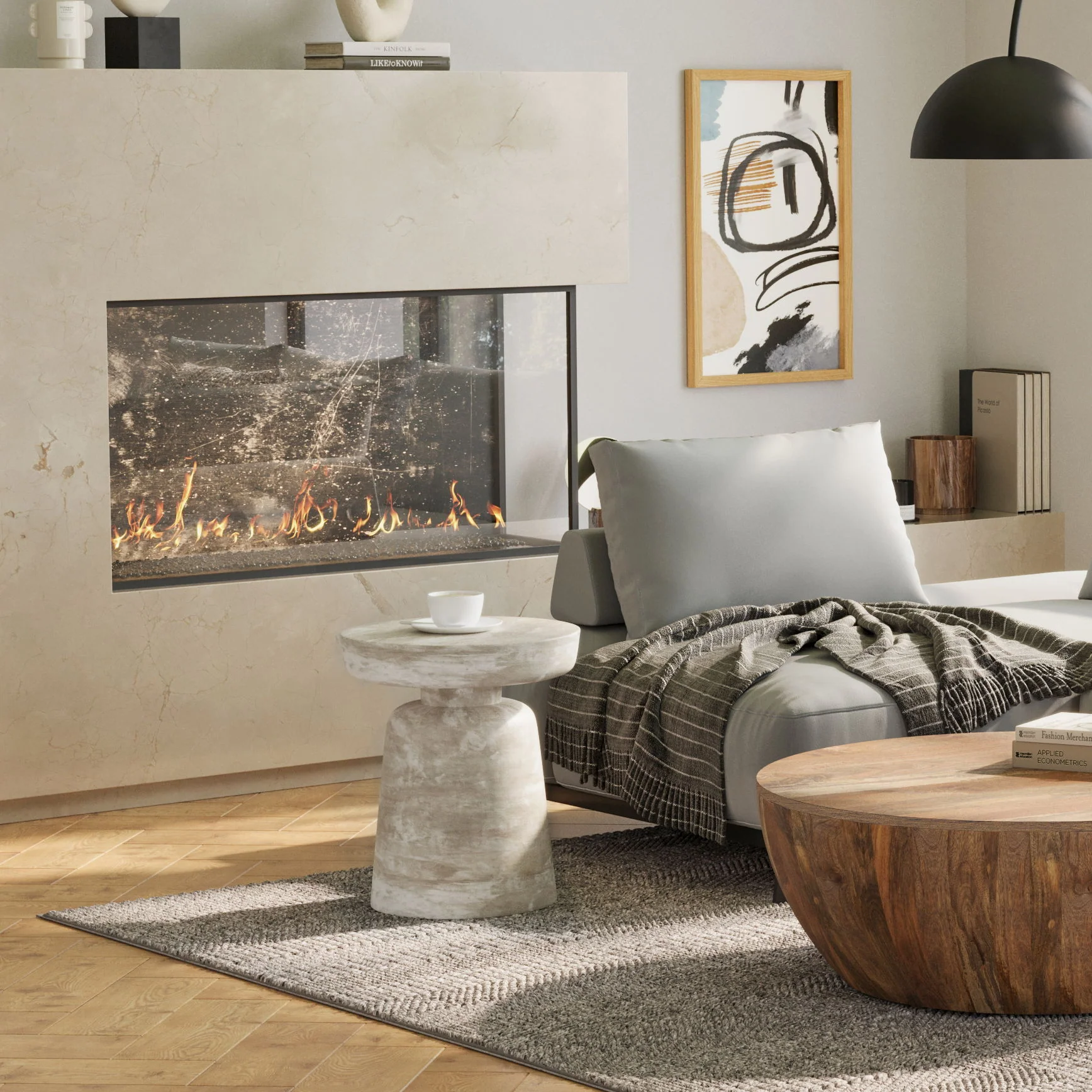 Robbie - Handcrafted Accent Table - Image 17