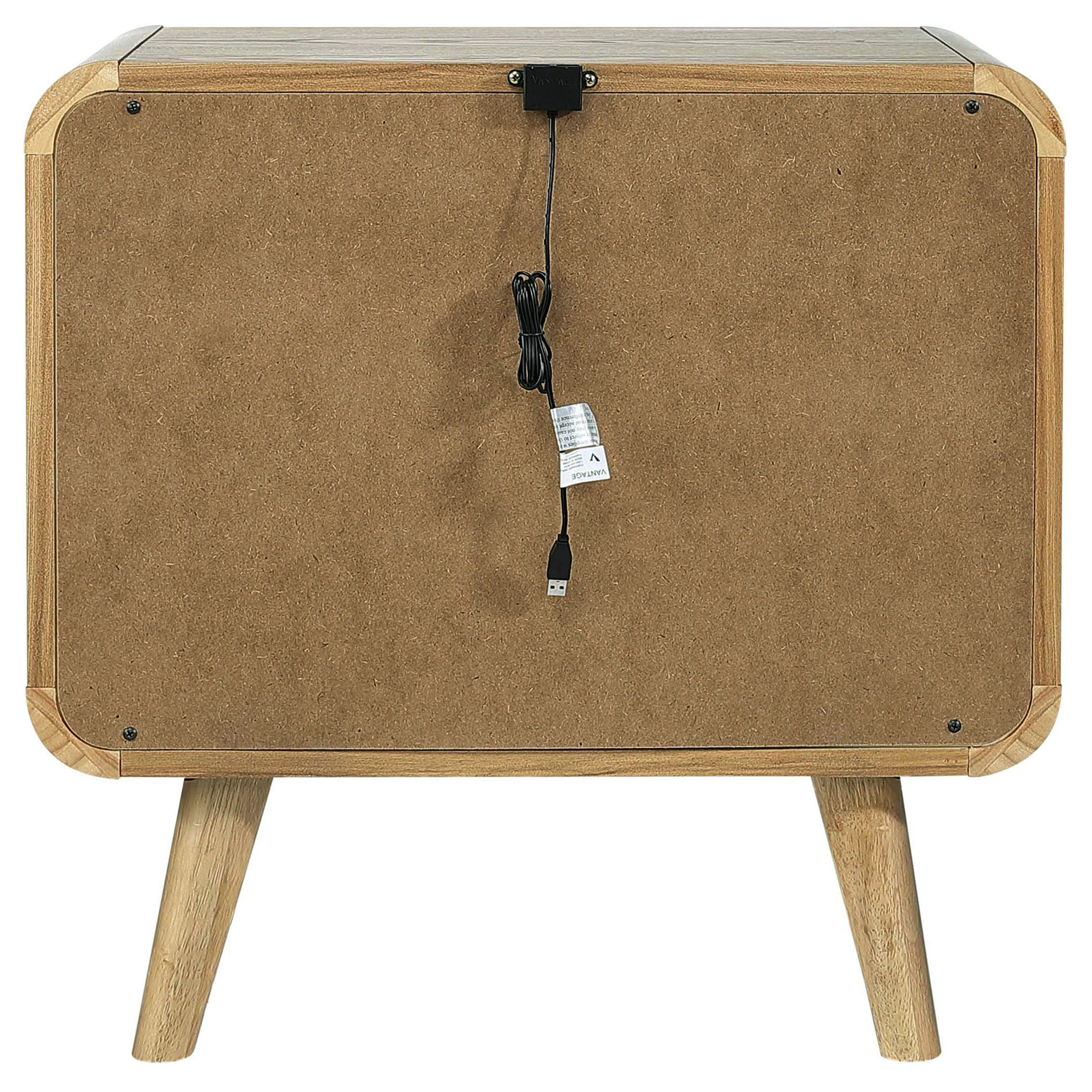 Robyn 2-Drawer Nightstand - Light Ash - Image 10
