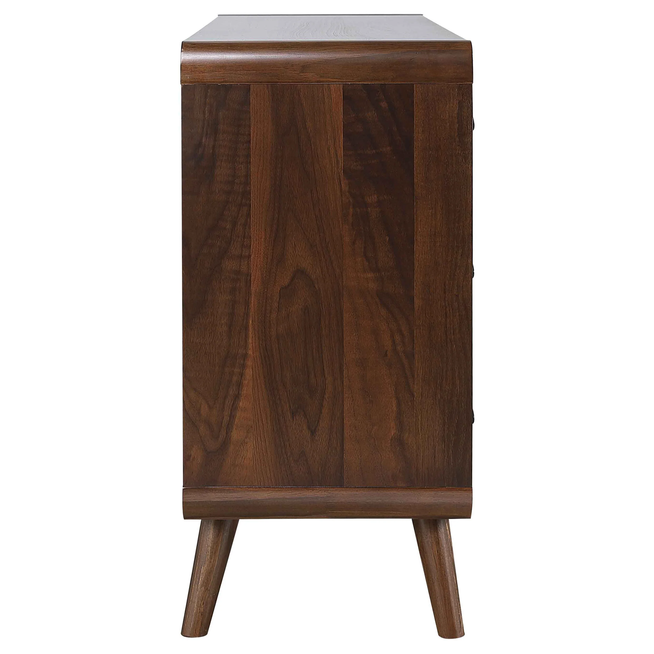 Robyn 6-Drawer Bedroom Dresser in Dark Walnut - Image 6