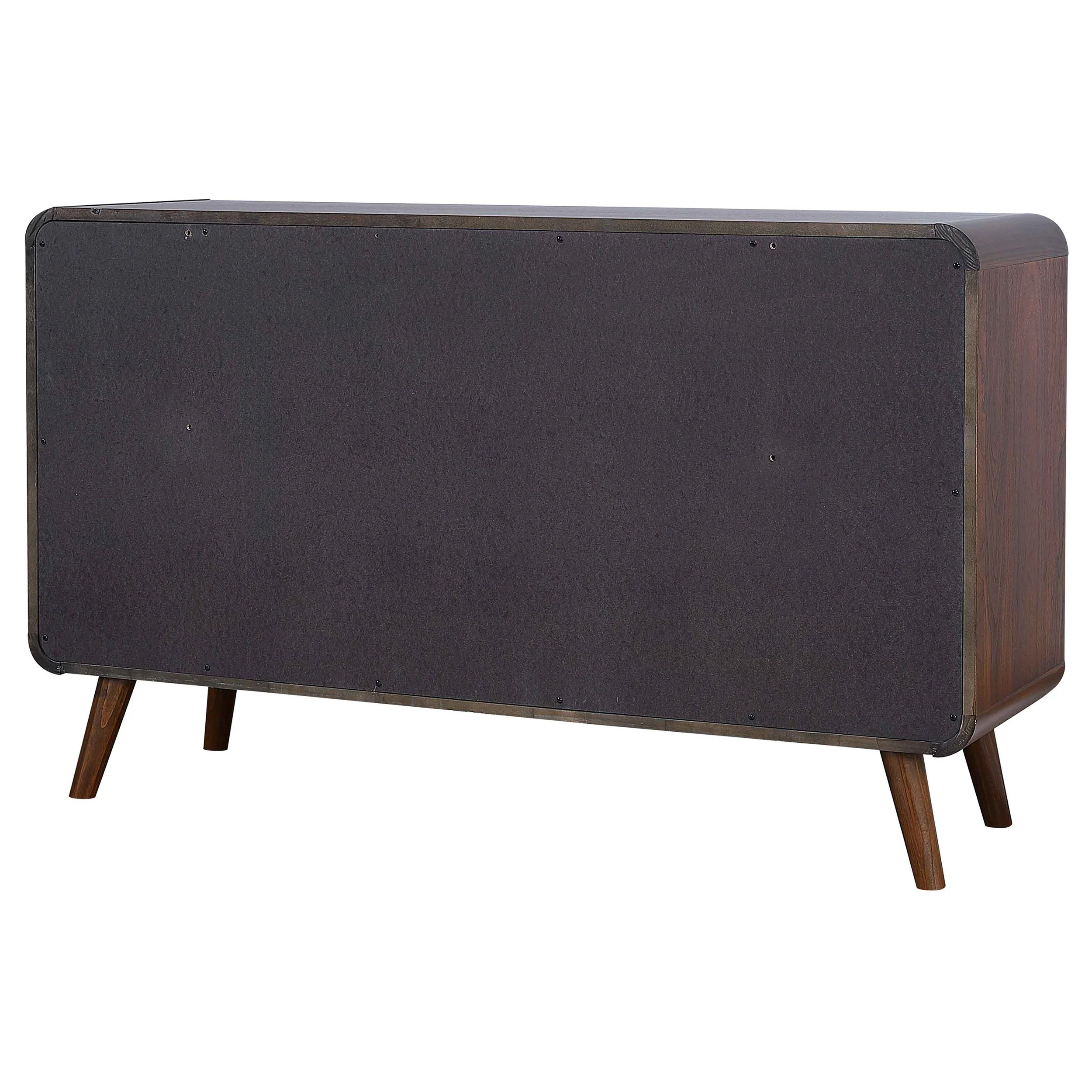 Robyn 6-Drawer Bedroom Dresser in Dark Walnut - Image 9