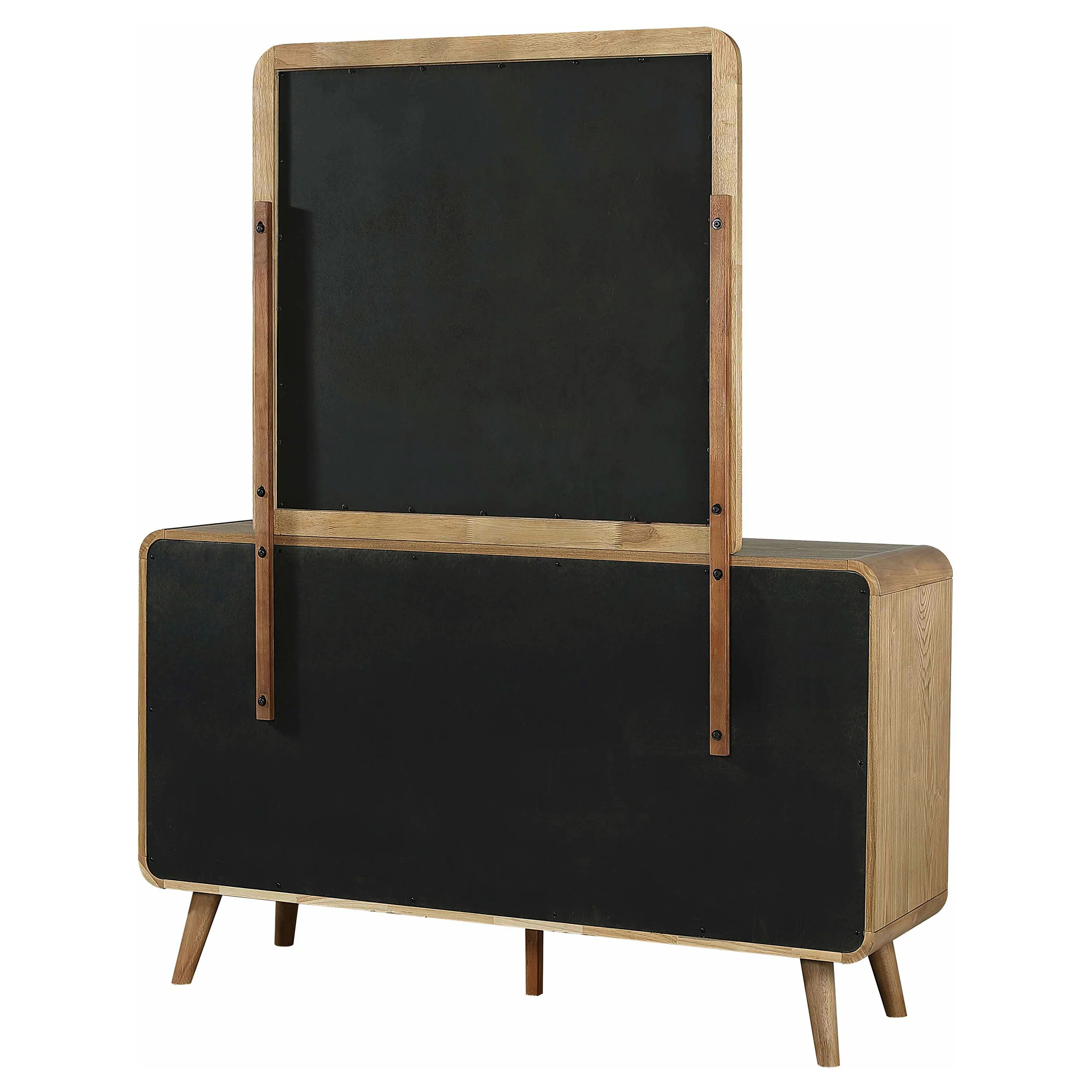 Robyn 6-Drawer Dresser and Mirror Light Ash - Image 10
