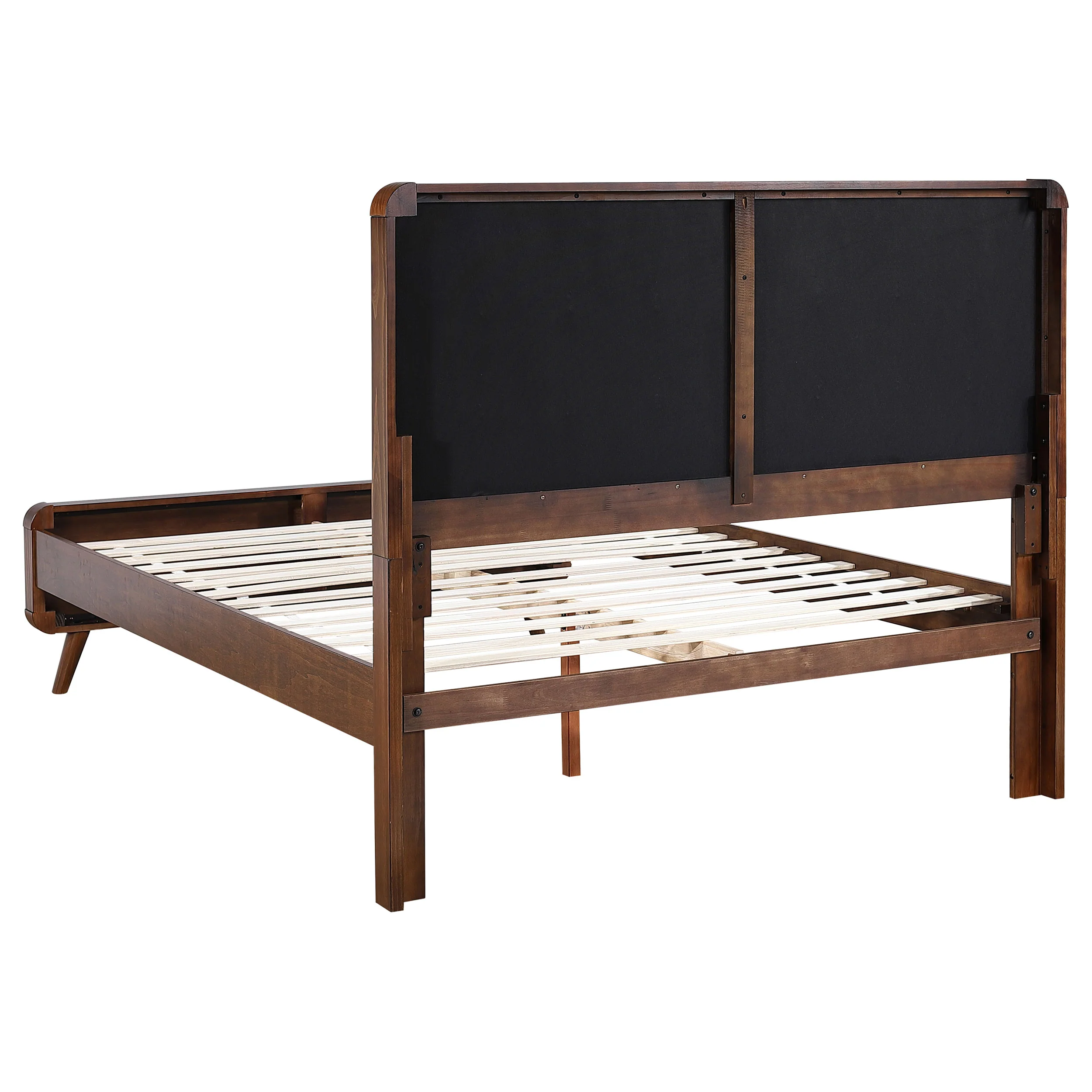 Robyn Wood Full Platform Bed Dark Walnut - Image 2