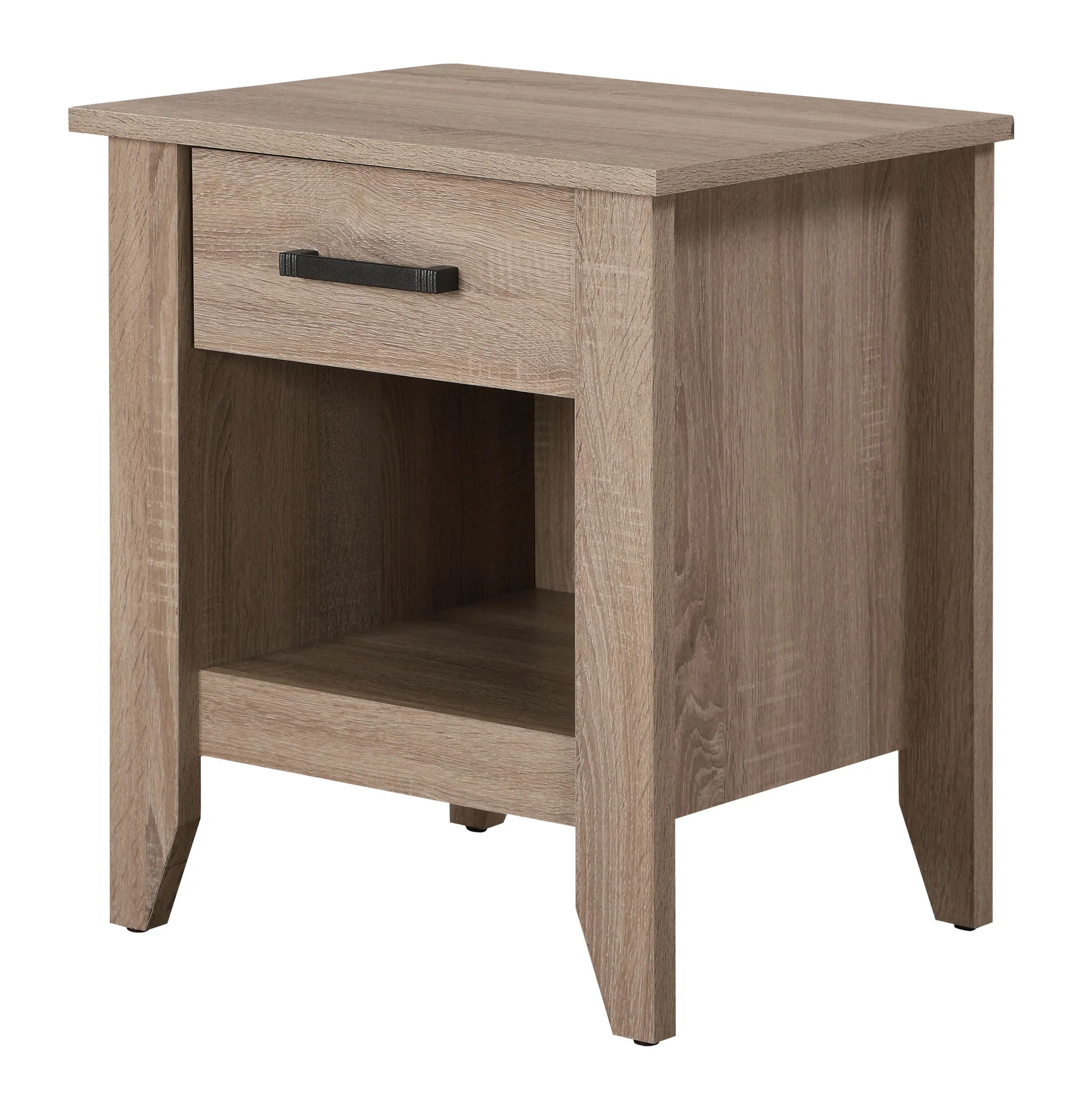 Roller Drawer Glides Nightstand - Image 4