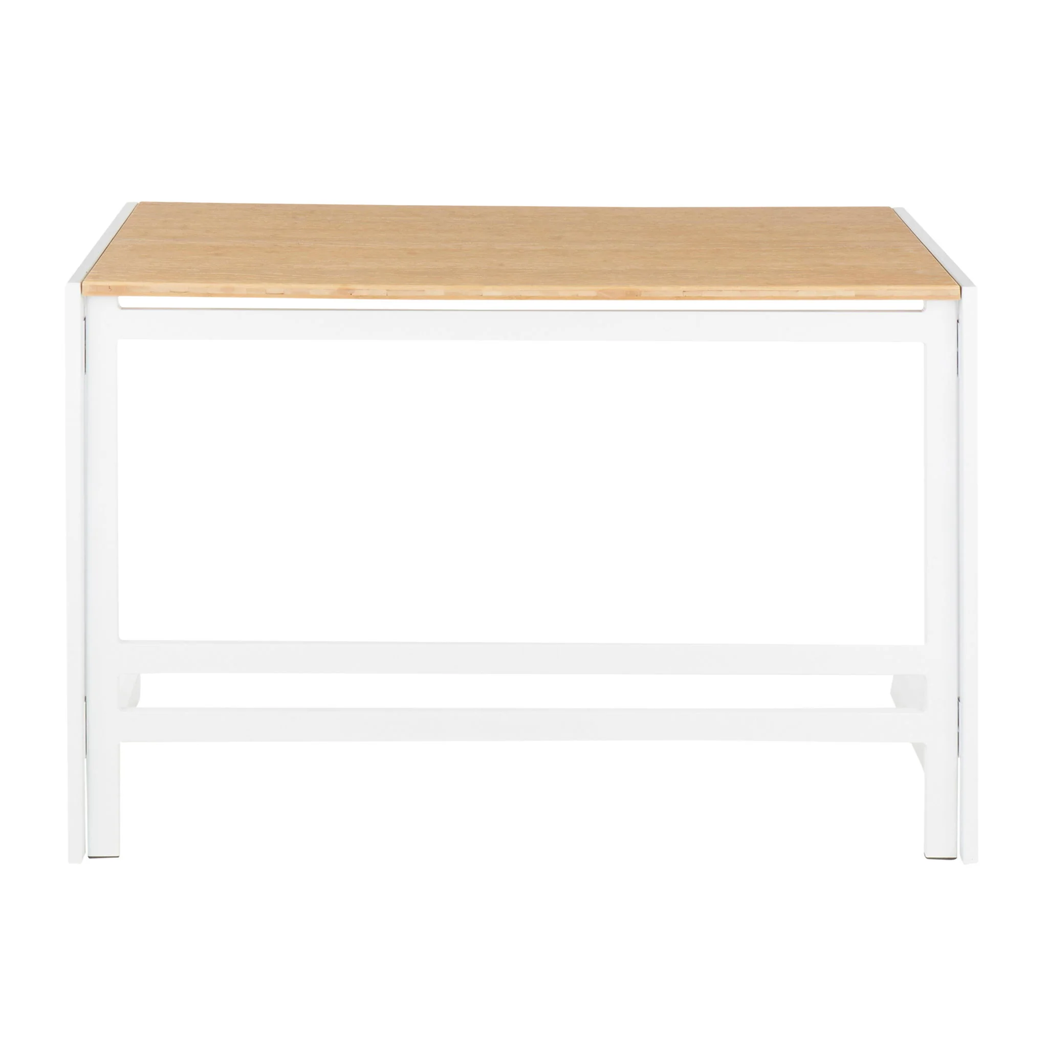 Roman - Industrial Office Desk - White / Natural - Image 5