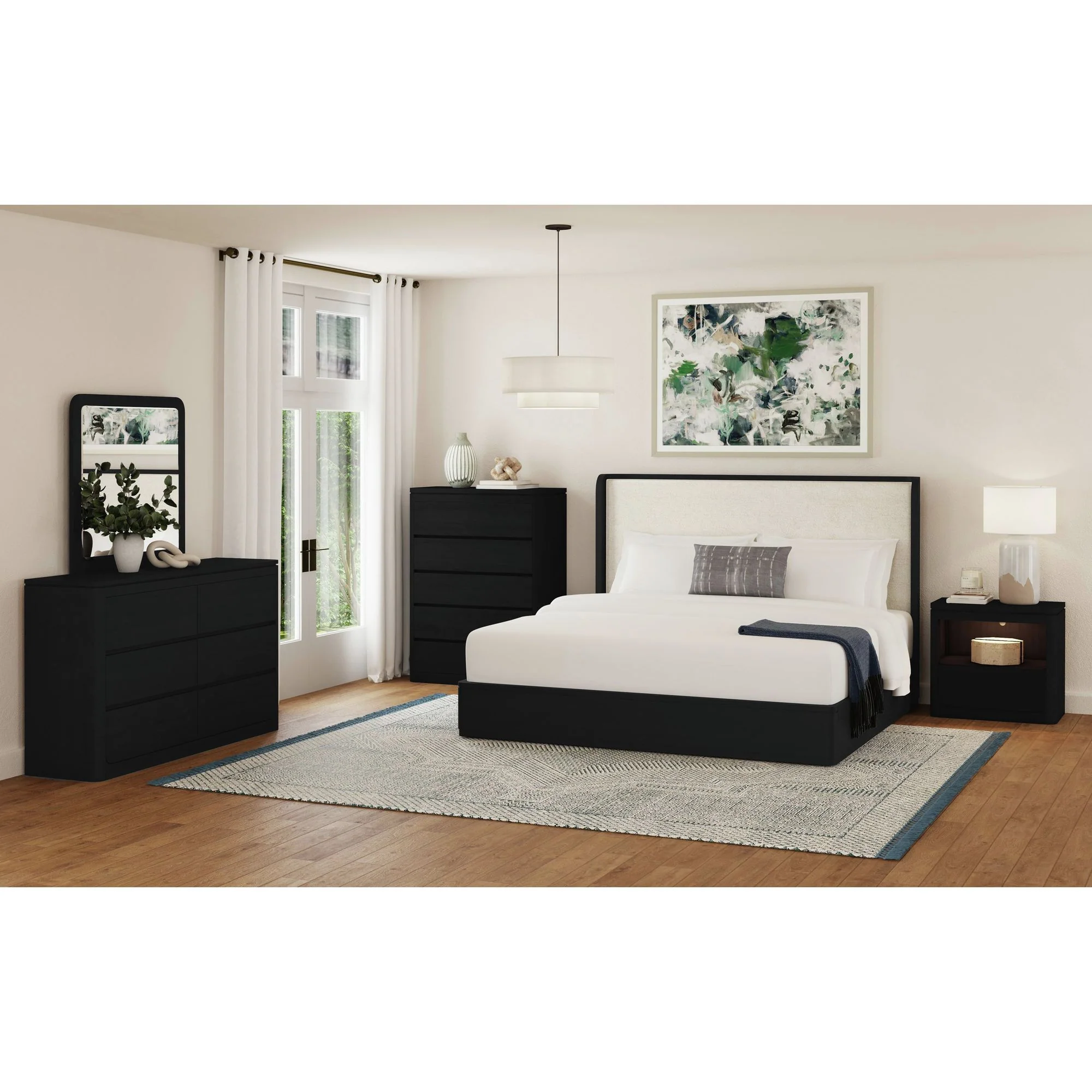 Rosalie - Fabric Upholstered Bed - Image 5