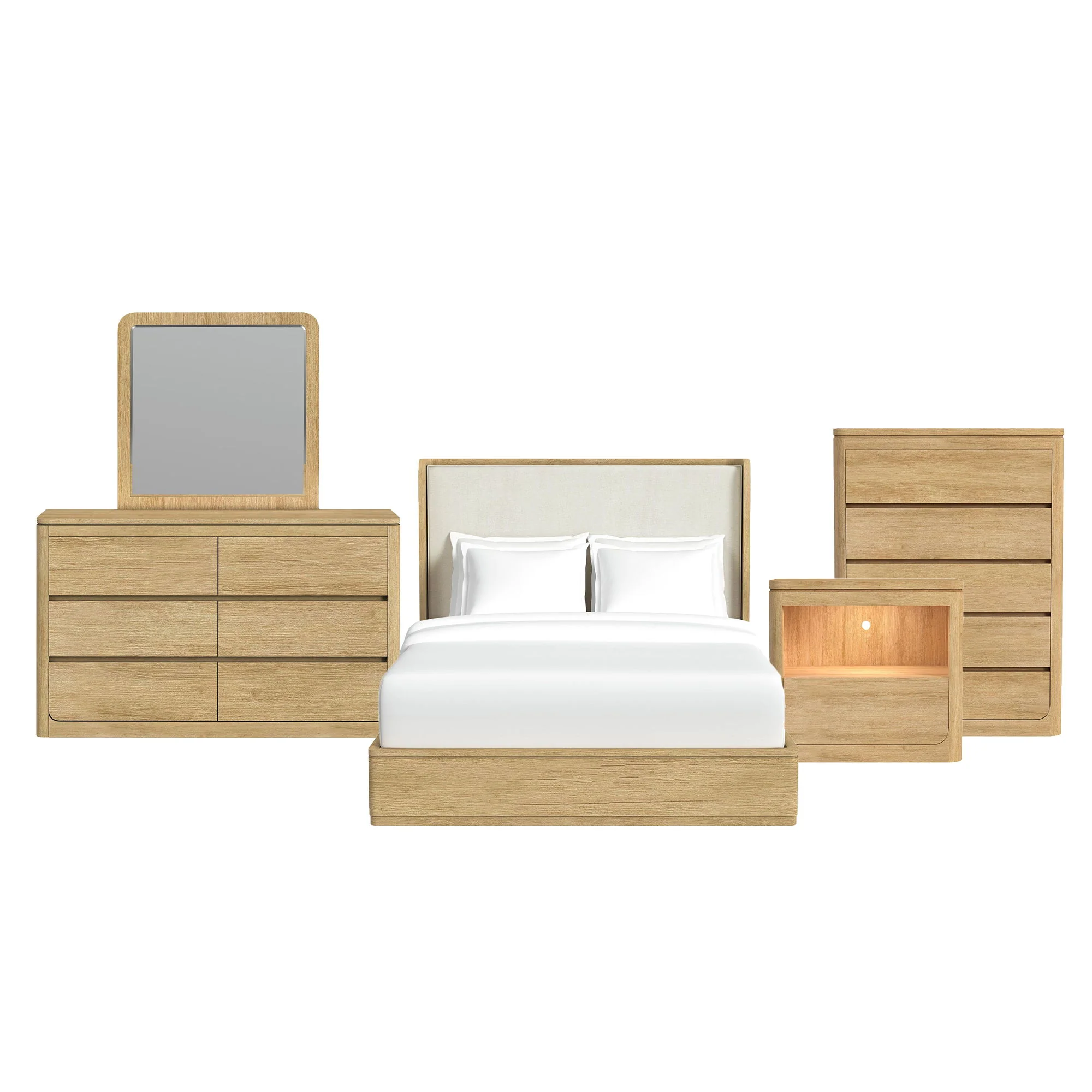 Rosalie - Upholstered Bedroom Set - Image 21