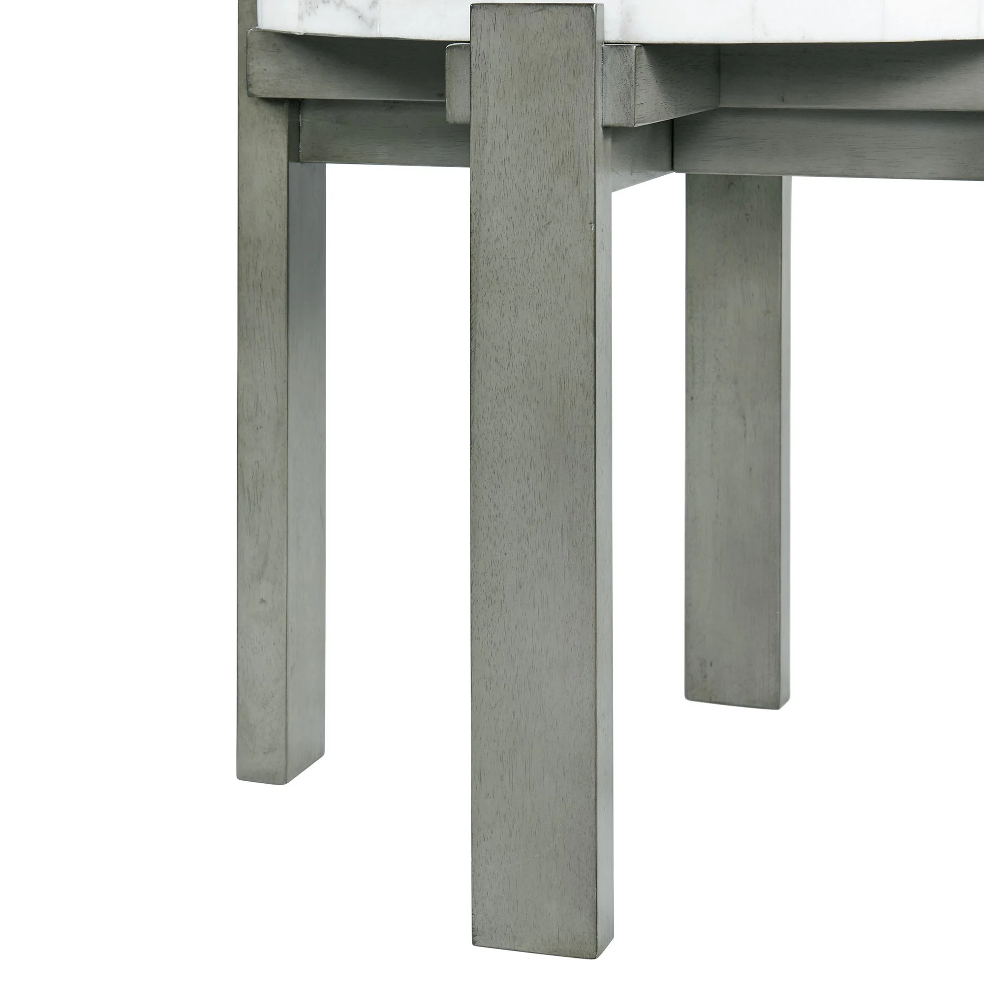 Rosamel - Round End Table - Gray - Image 7