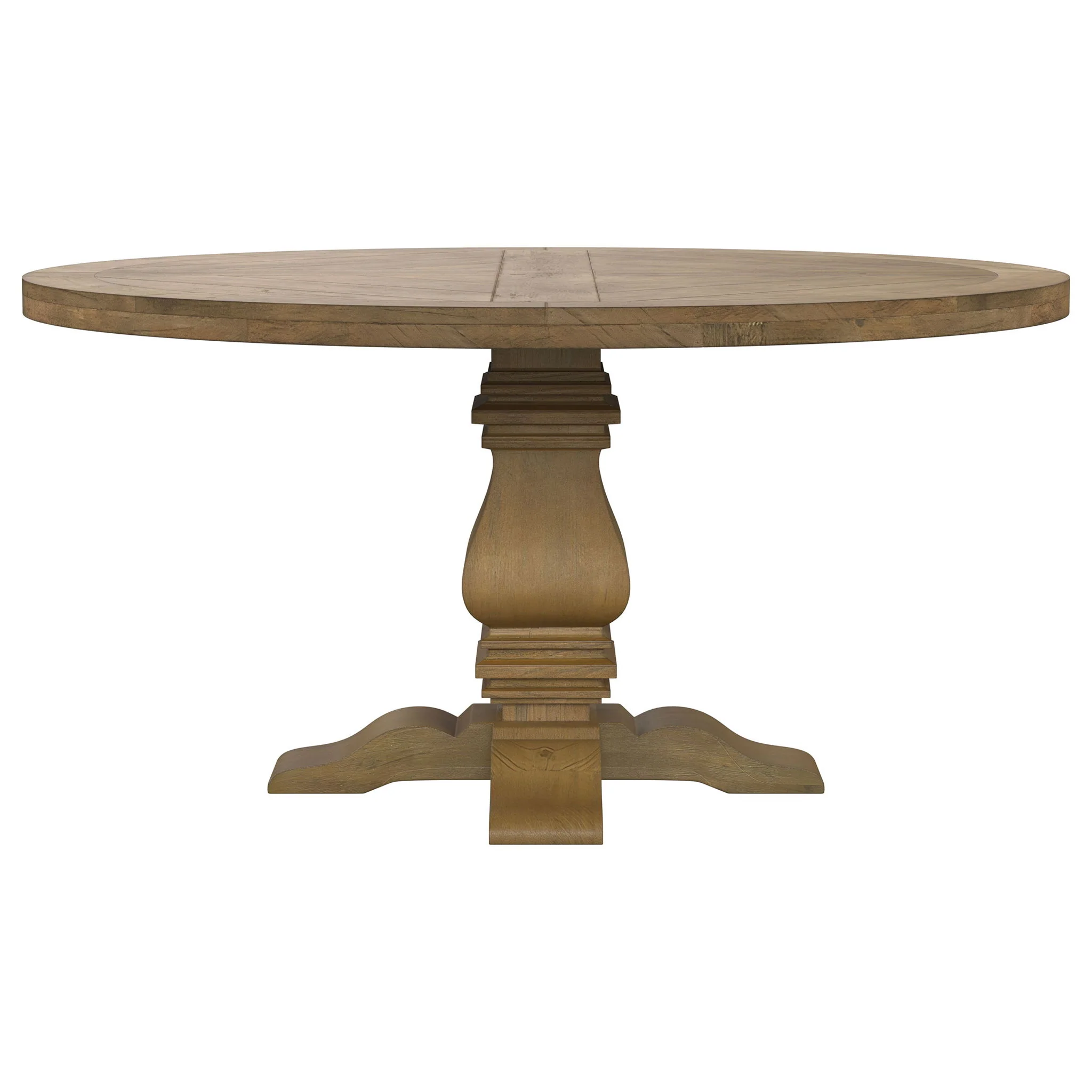 Round Dining Table Set With Upholstered Chairs - Image 11