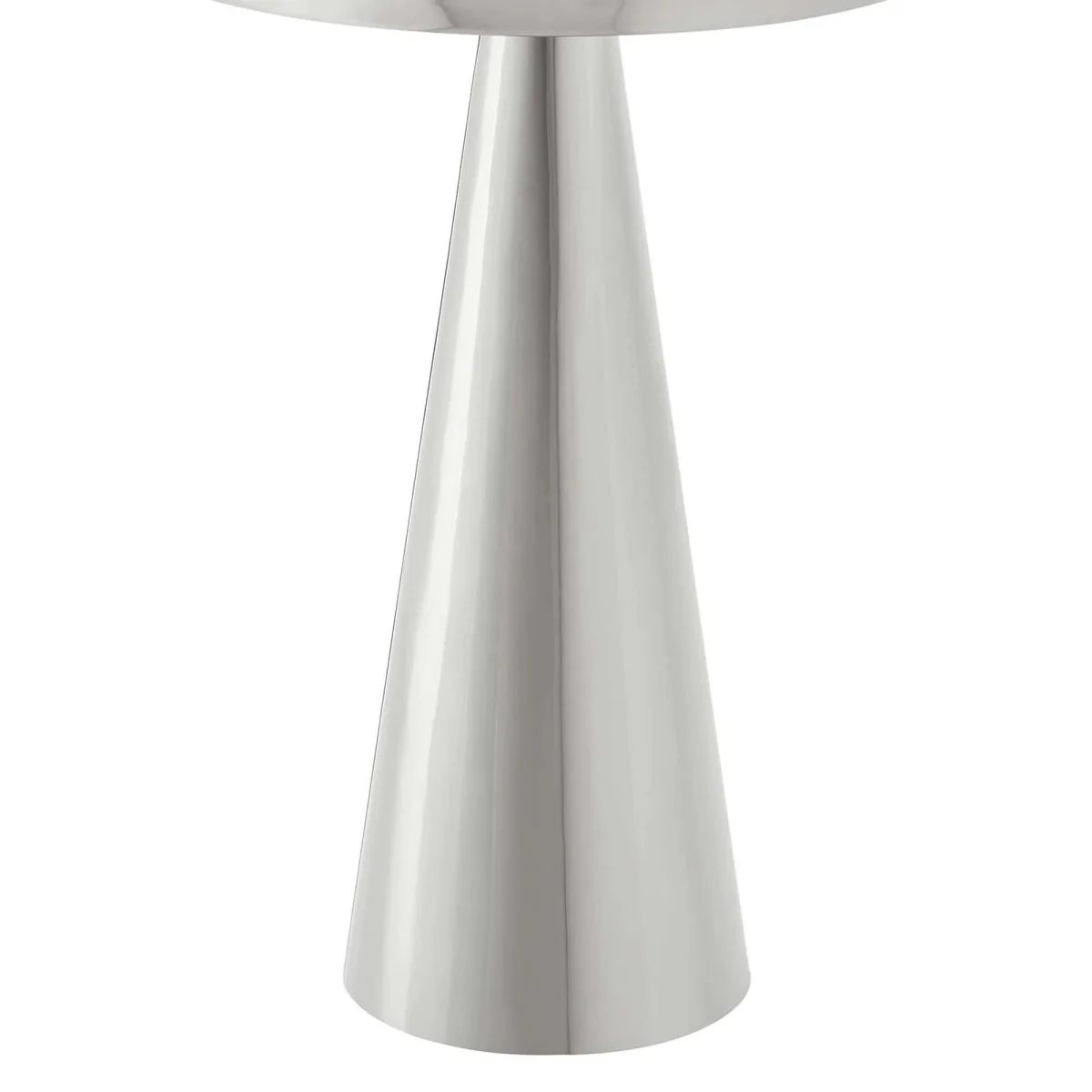 Round Iron Side Table with Raised Rim – 16 Inch - Image 6