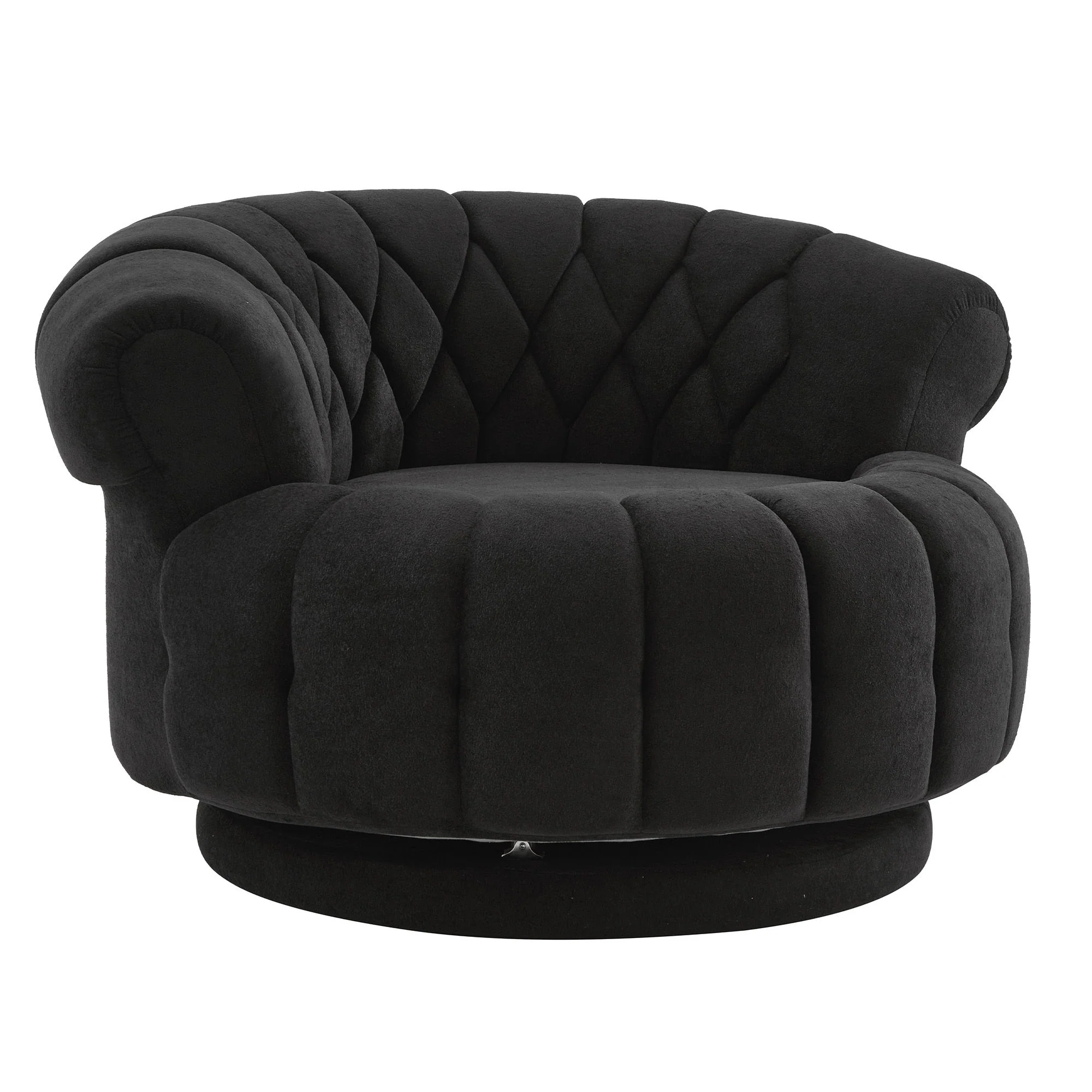 Round Swivel Accent Chair With Rotation - Image 33
