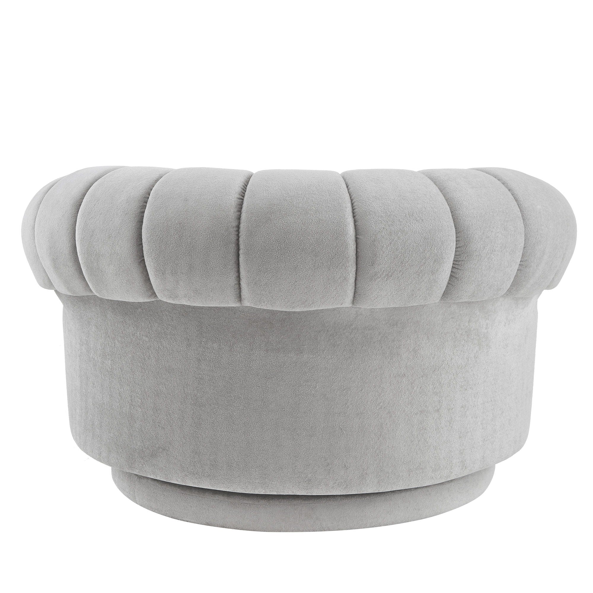 Round Swivel Accent Chair With Rotation - Image 5