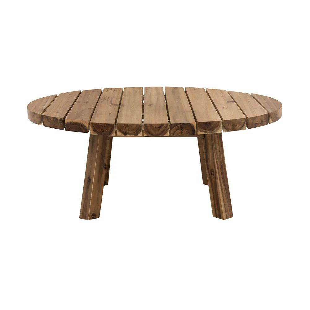Round Table, Durable Solid Wood - Image 6