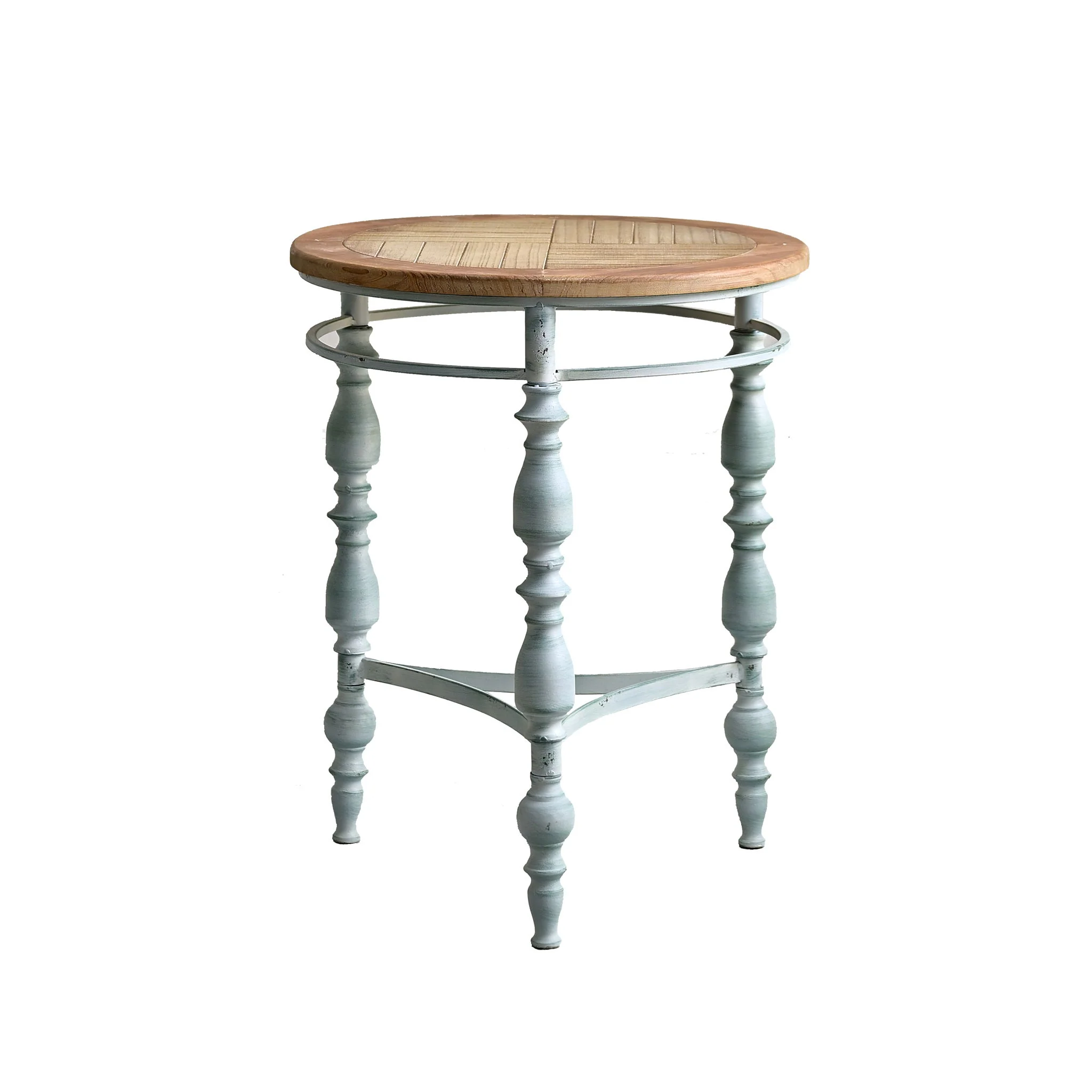 Round Top Carved Table For Living Room - Image 2