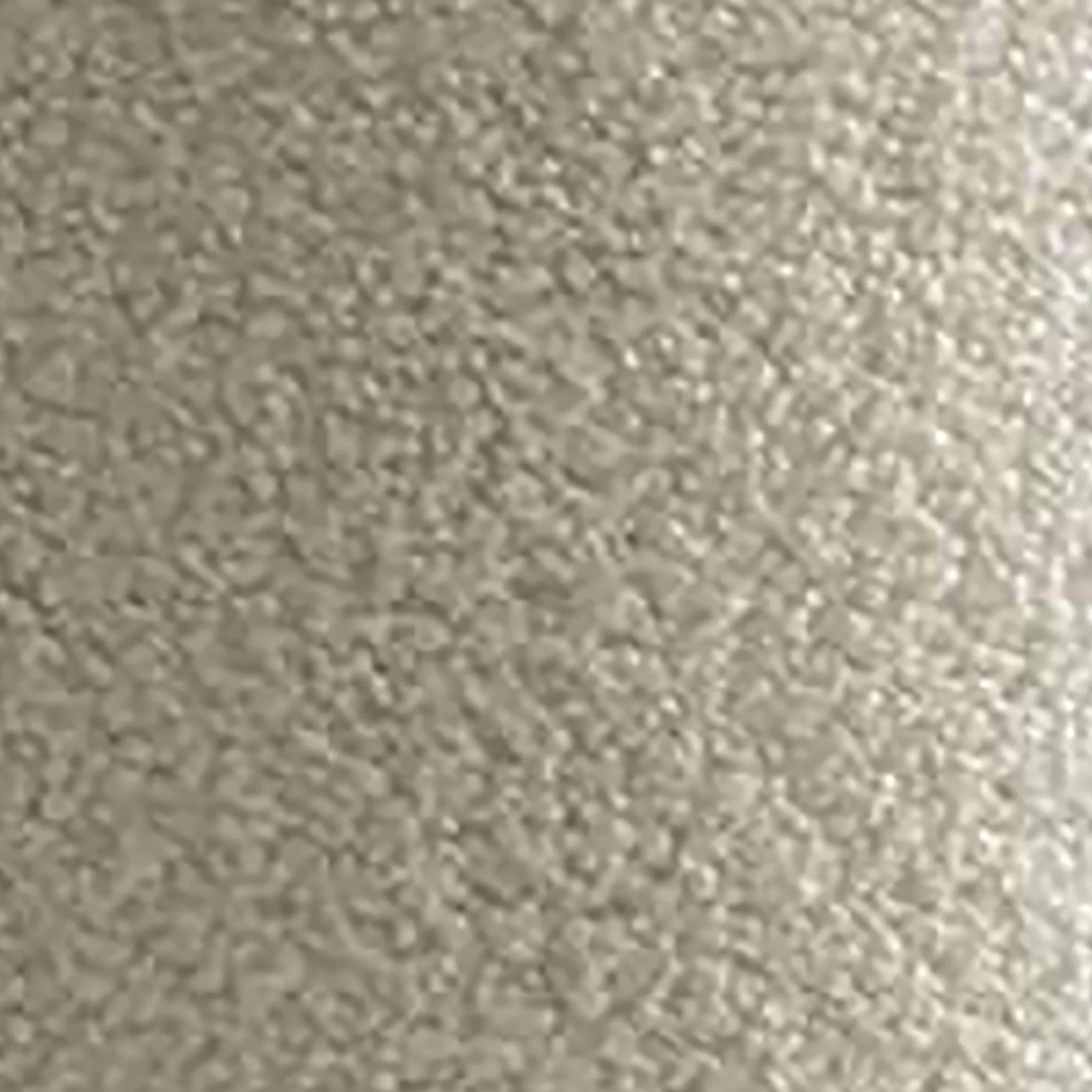 Round Upholstered Ottoman - Beige - Image 3