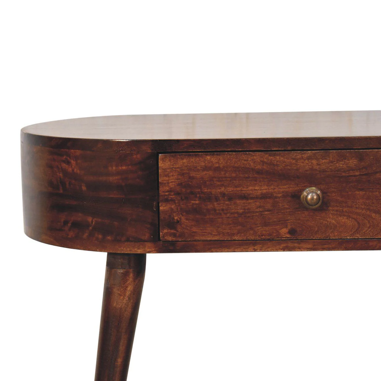 Rounded Wood Table - Image 4