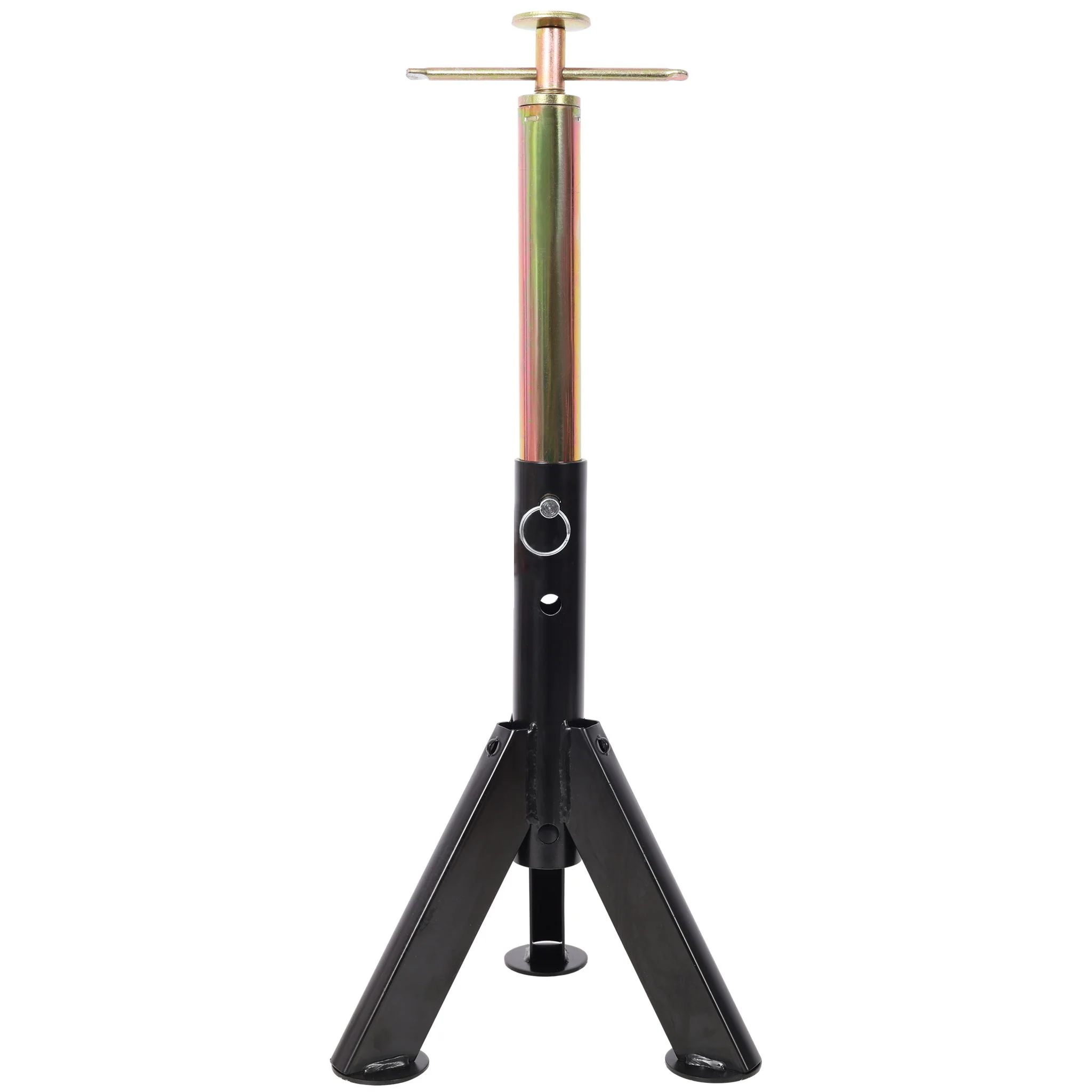 RV Adjustable Telescoping Stabilizer Jack Stand Supports Stabilizer, 16" To 30" (Set of 2) - Black - Image 7