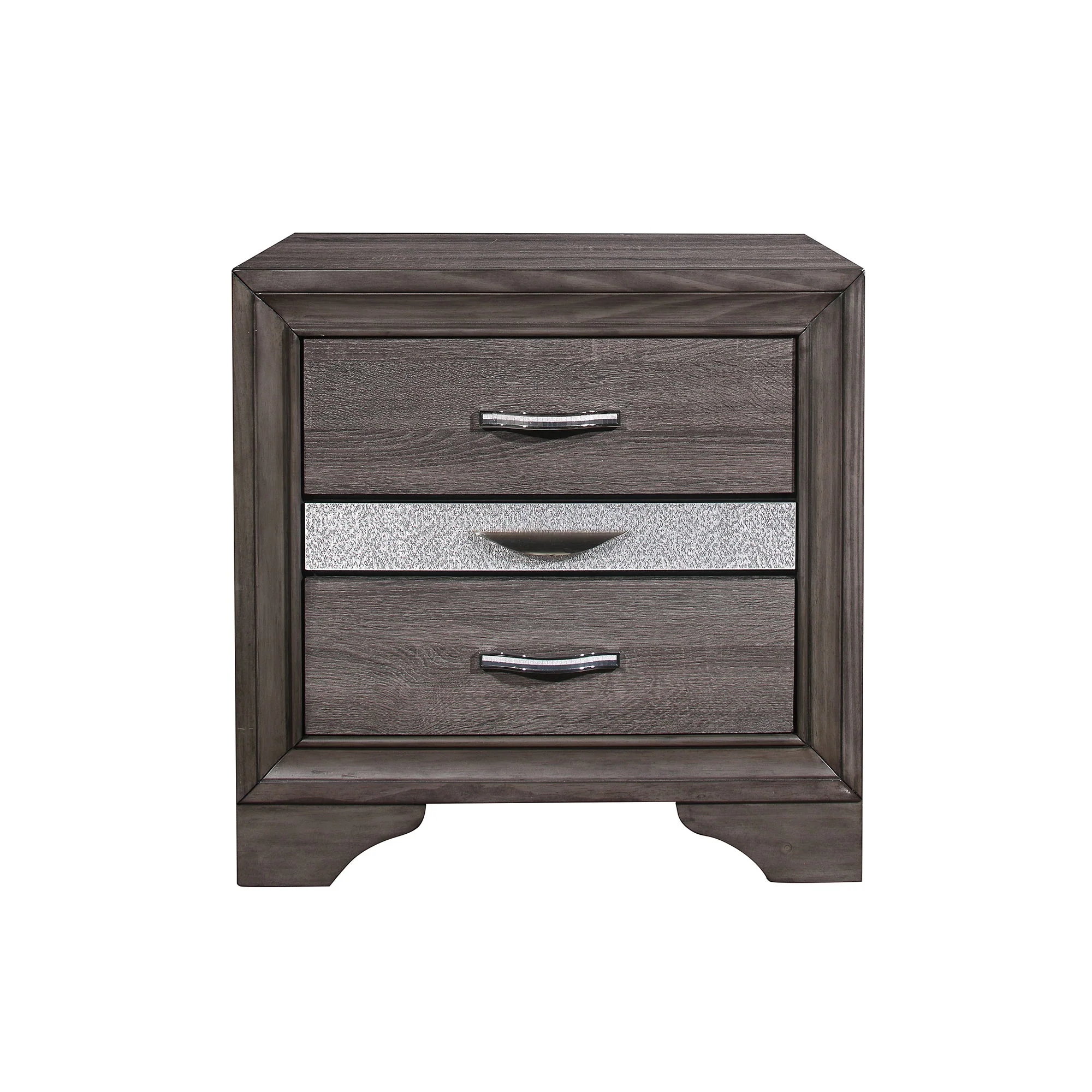 Ryder - Sparkle Nightstand - Gray - Image 5