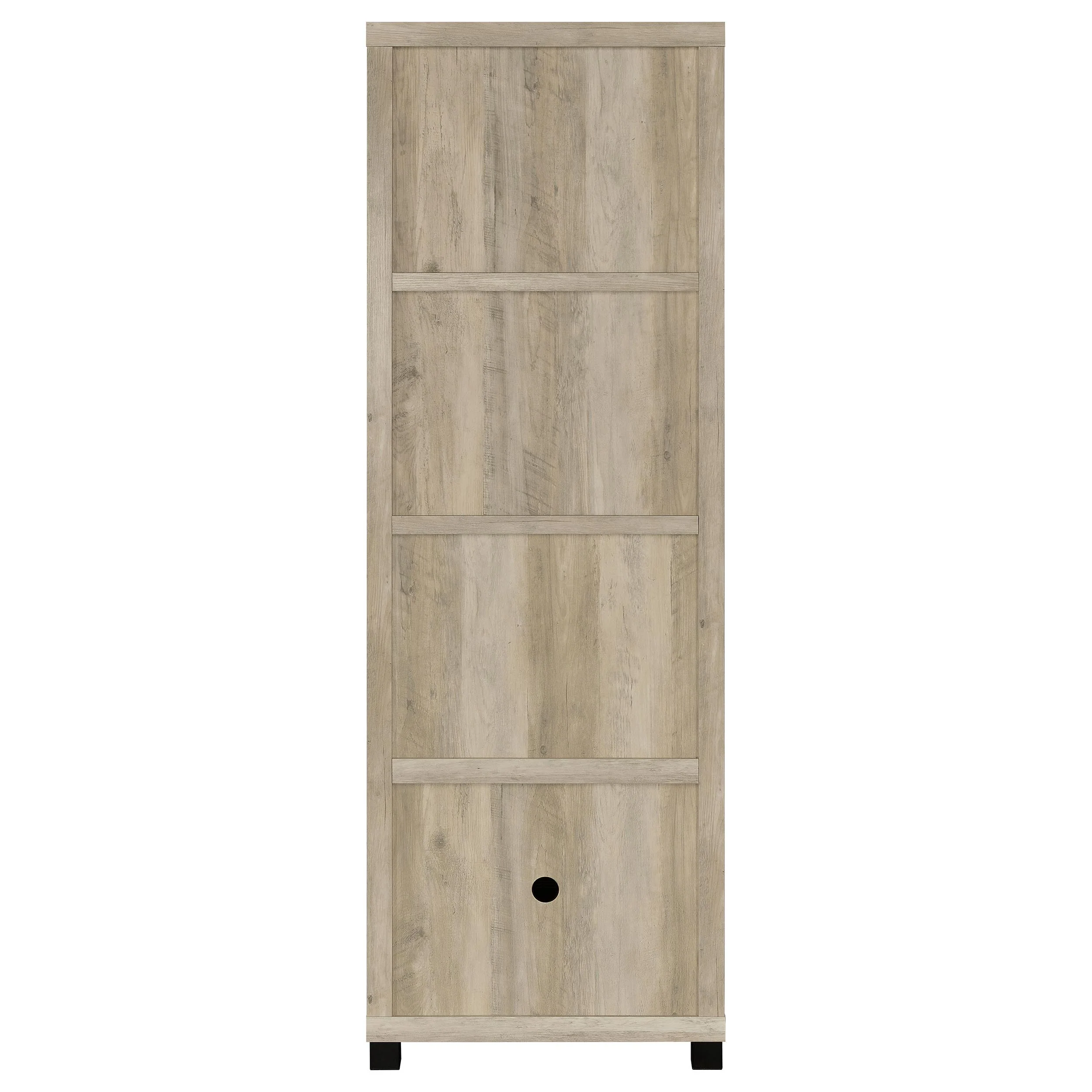 Sachin 3-Piece 79-Inch TV Entertainment Center Antique Pine - Image 10
