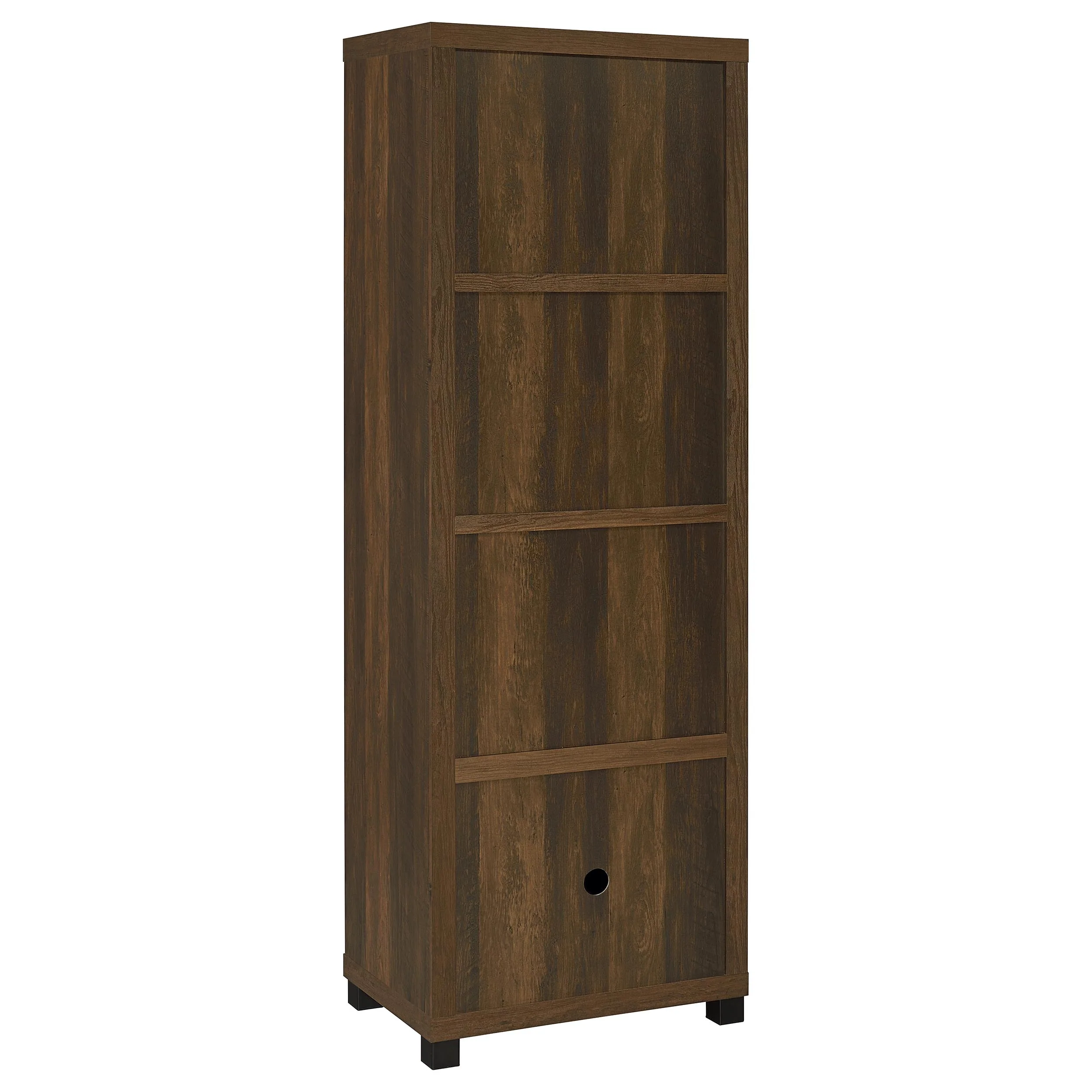 Sachin 3-Piece 79-Inch TV Entertainment Center Dark Pine - Image 7