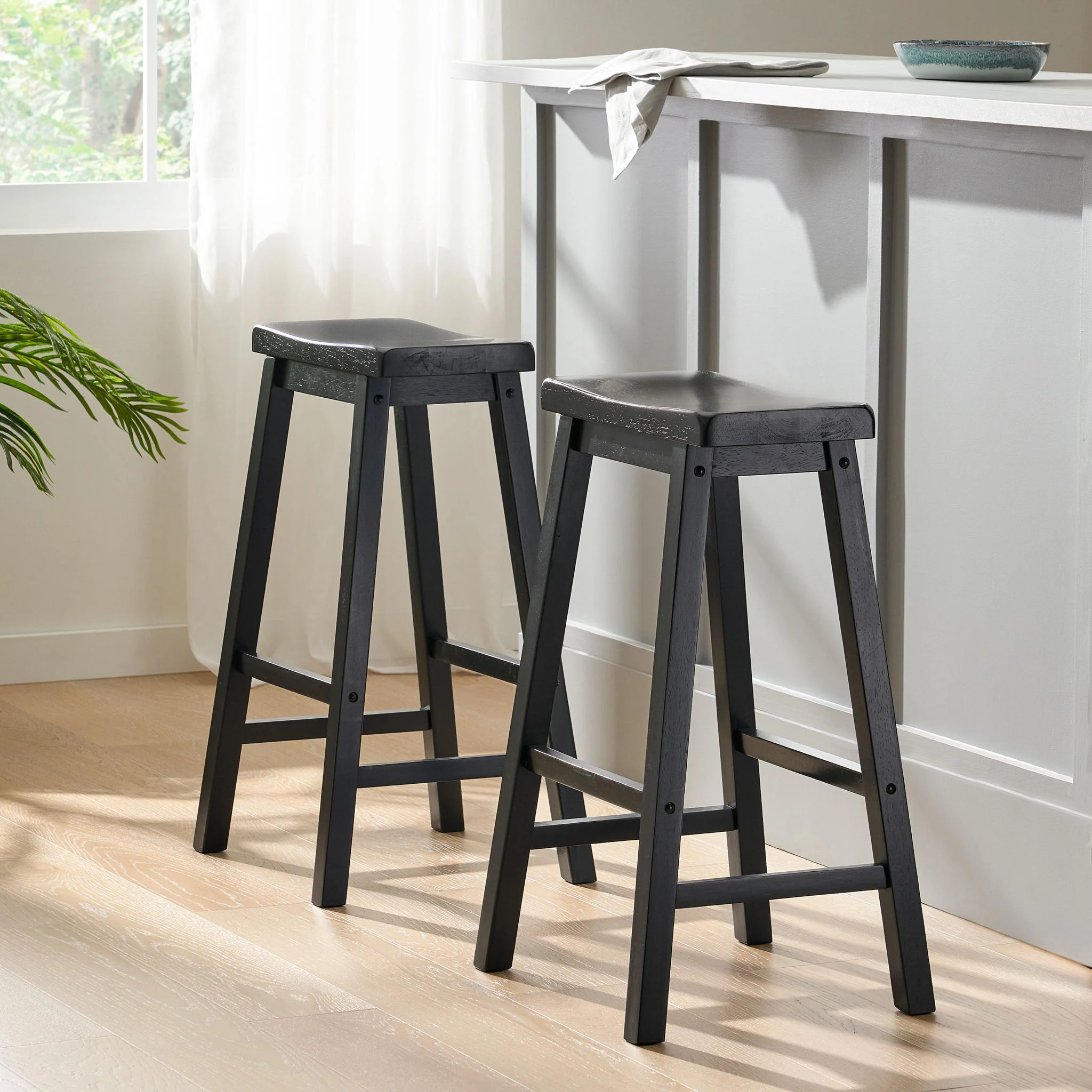 Saddle Stool - Black - Image 5