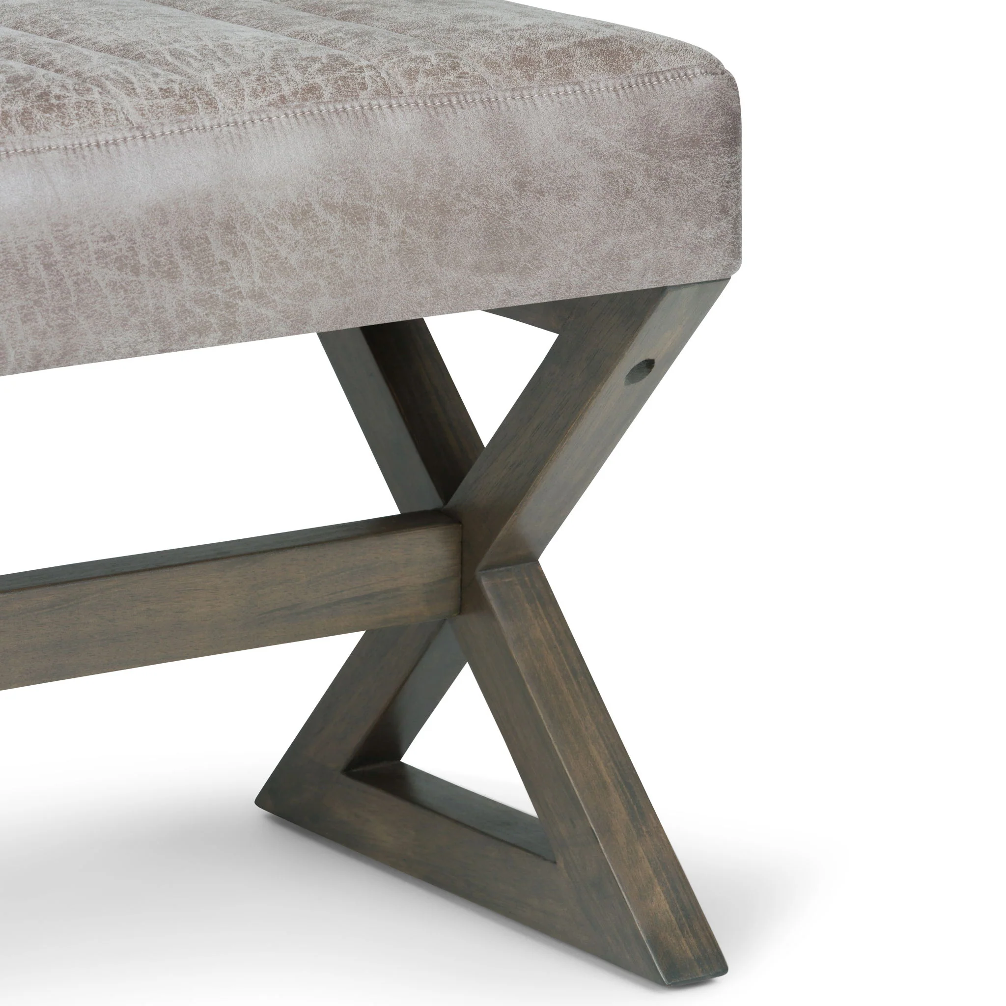 Salinger - Large Upholstered Ottoman Bench - Image 11