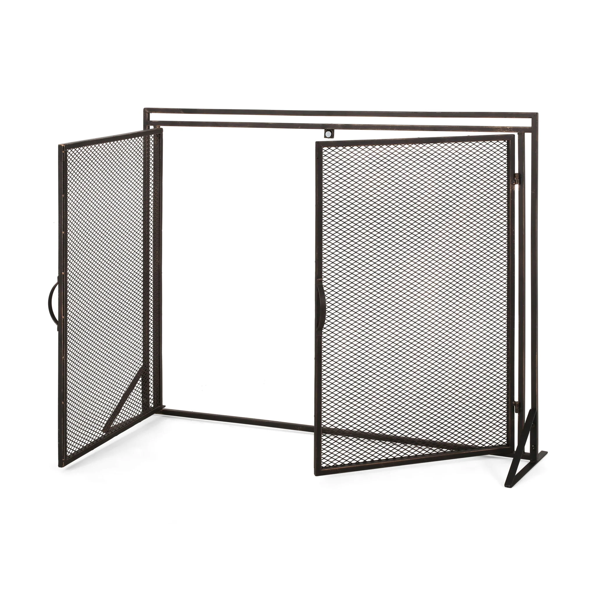 Samantha - Iron Fireplace Screen 2 Door Design - Image 17