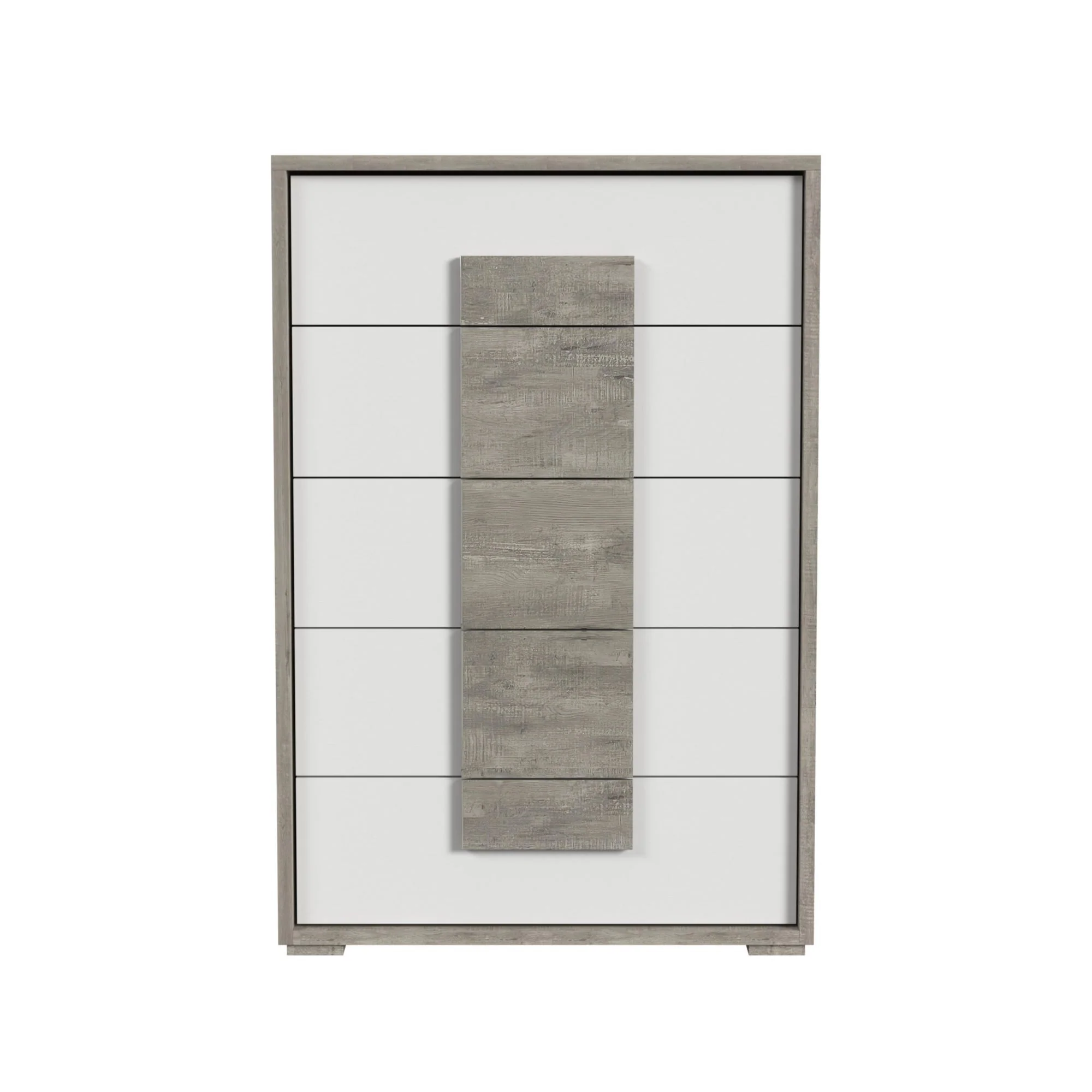 San Matteo - 5-Drawer Chest - Gray - Image 5