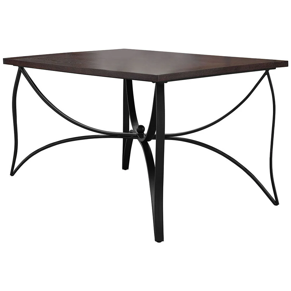 Sanford - 5 Piece Dining Table Set - Royal Mahogany - Image 5