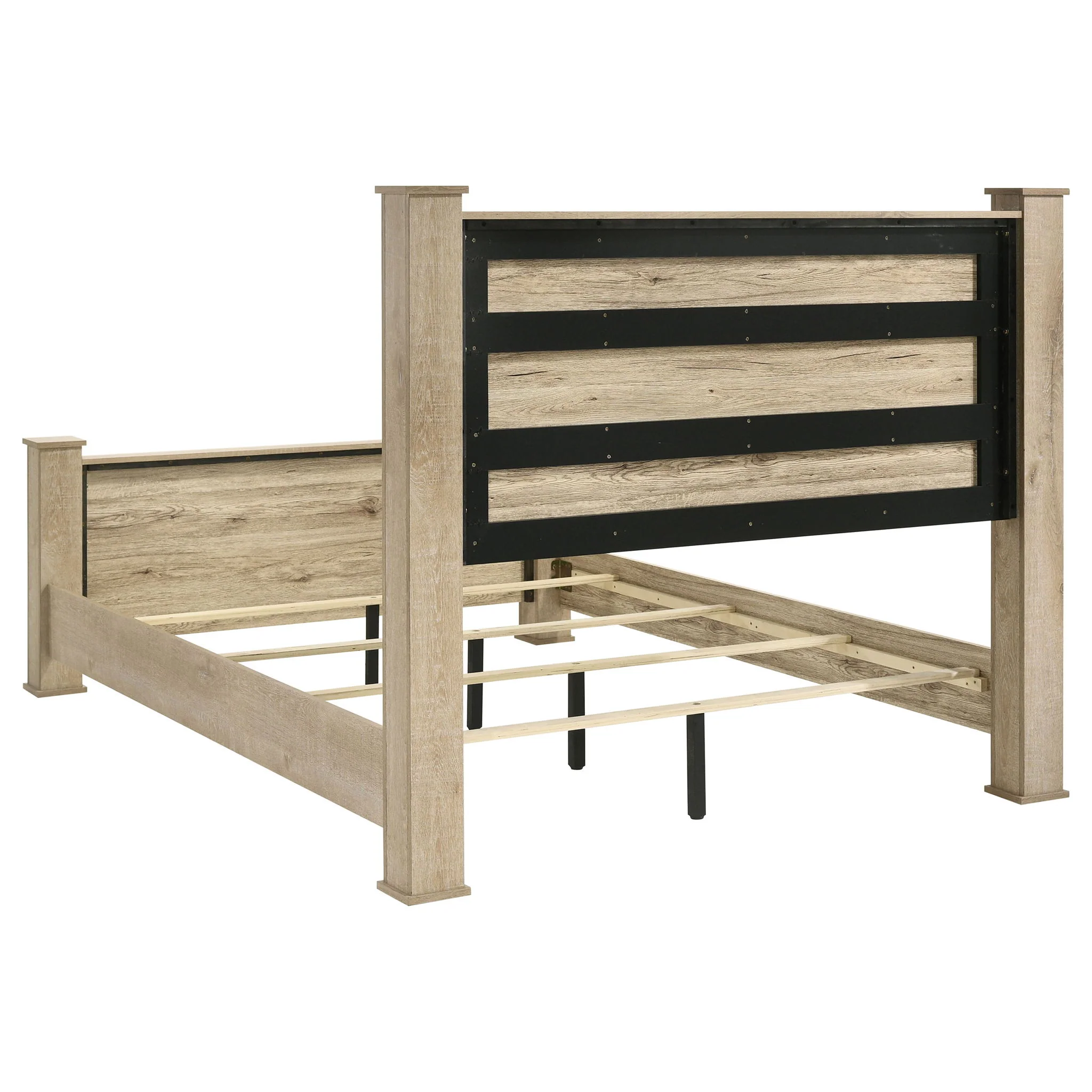 Sansome - Queen Panel Bed - Oak - Image 6