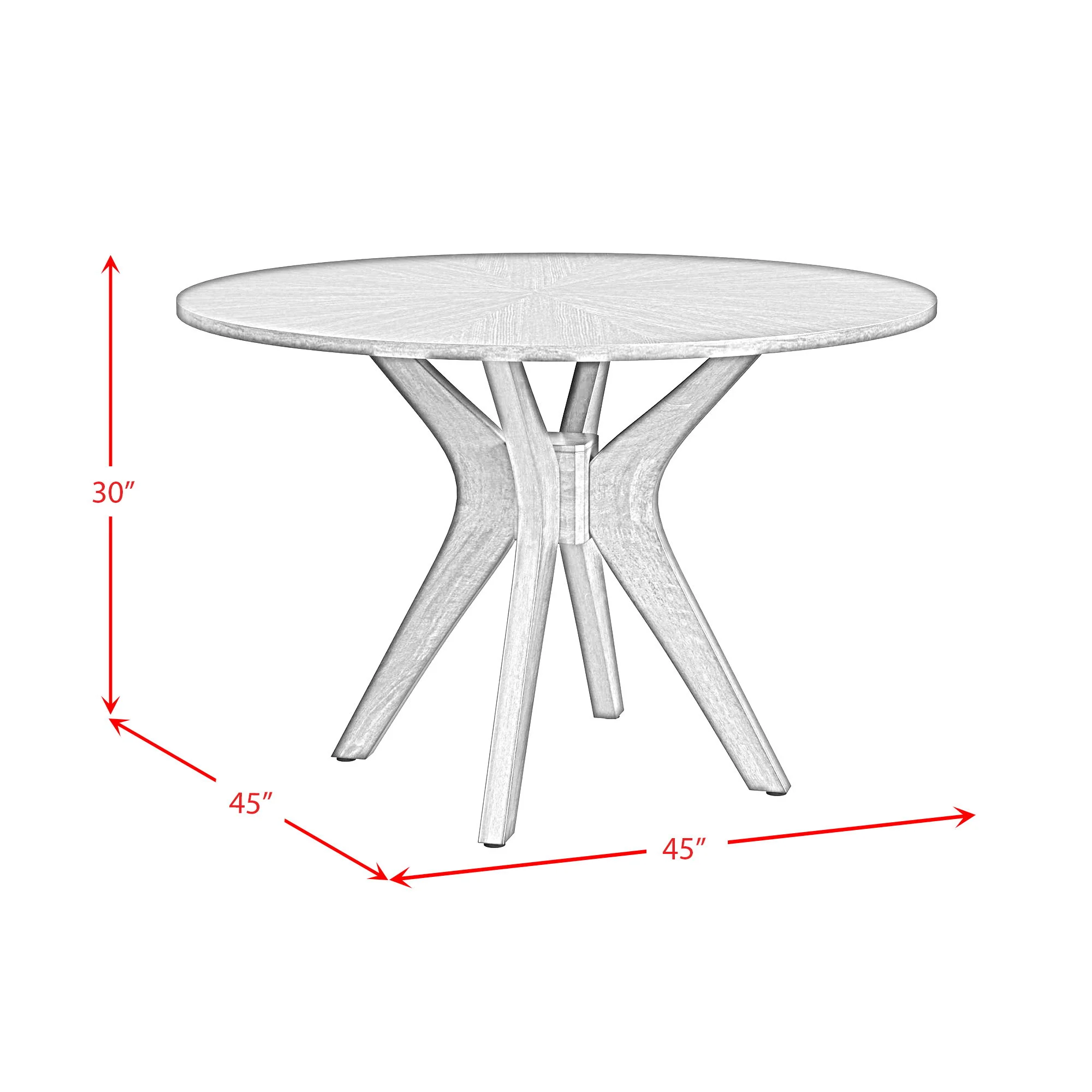 Santa Barbara - Standard Height Dining Set - Image 31