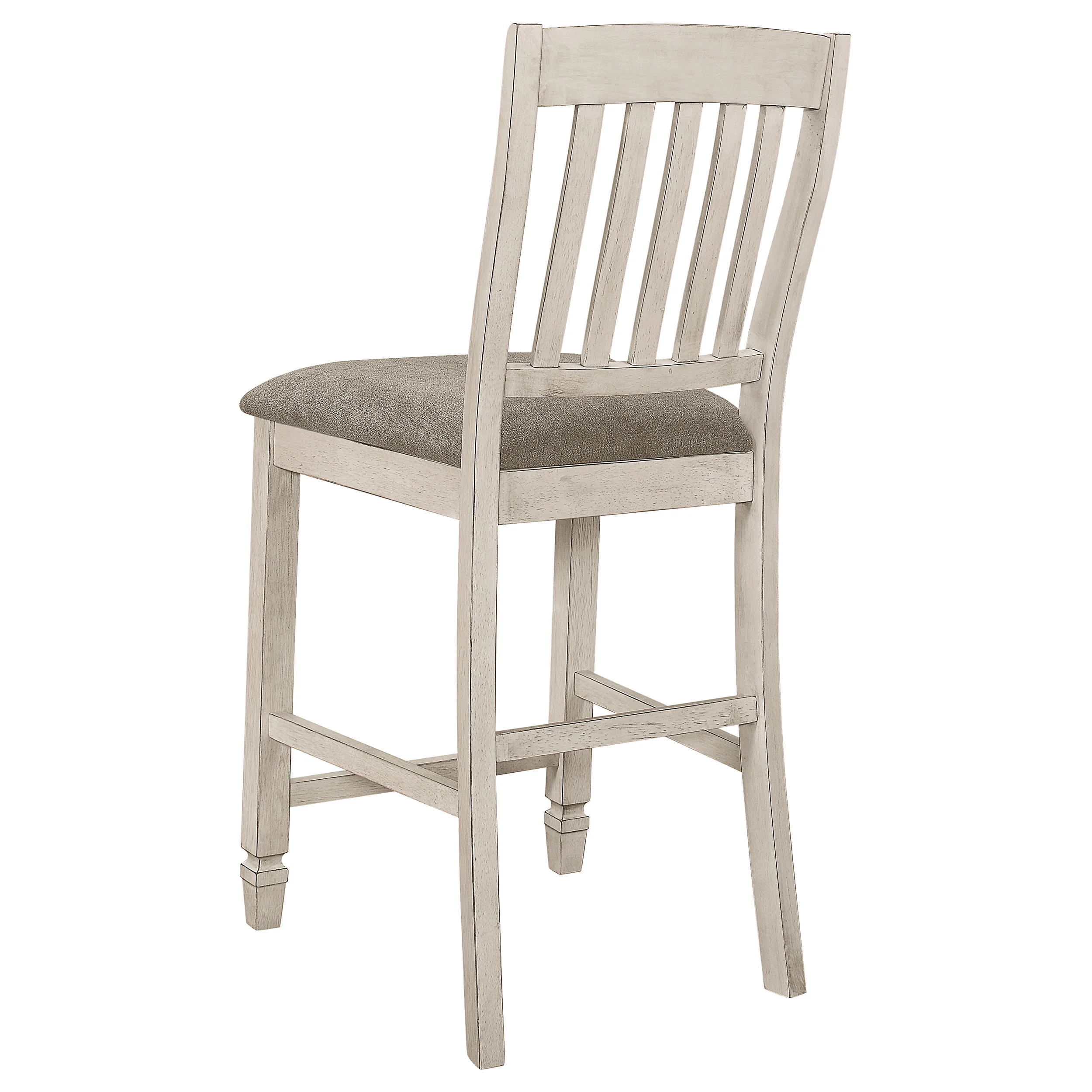 Sarasota Wood Counter Chair Rustic Cream, Set of 2 - Image 7
