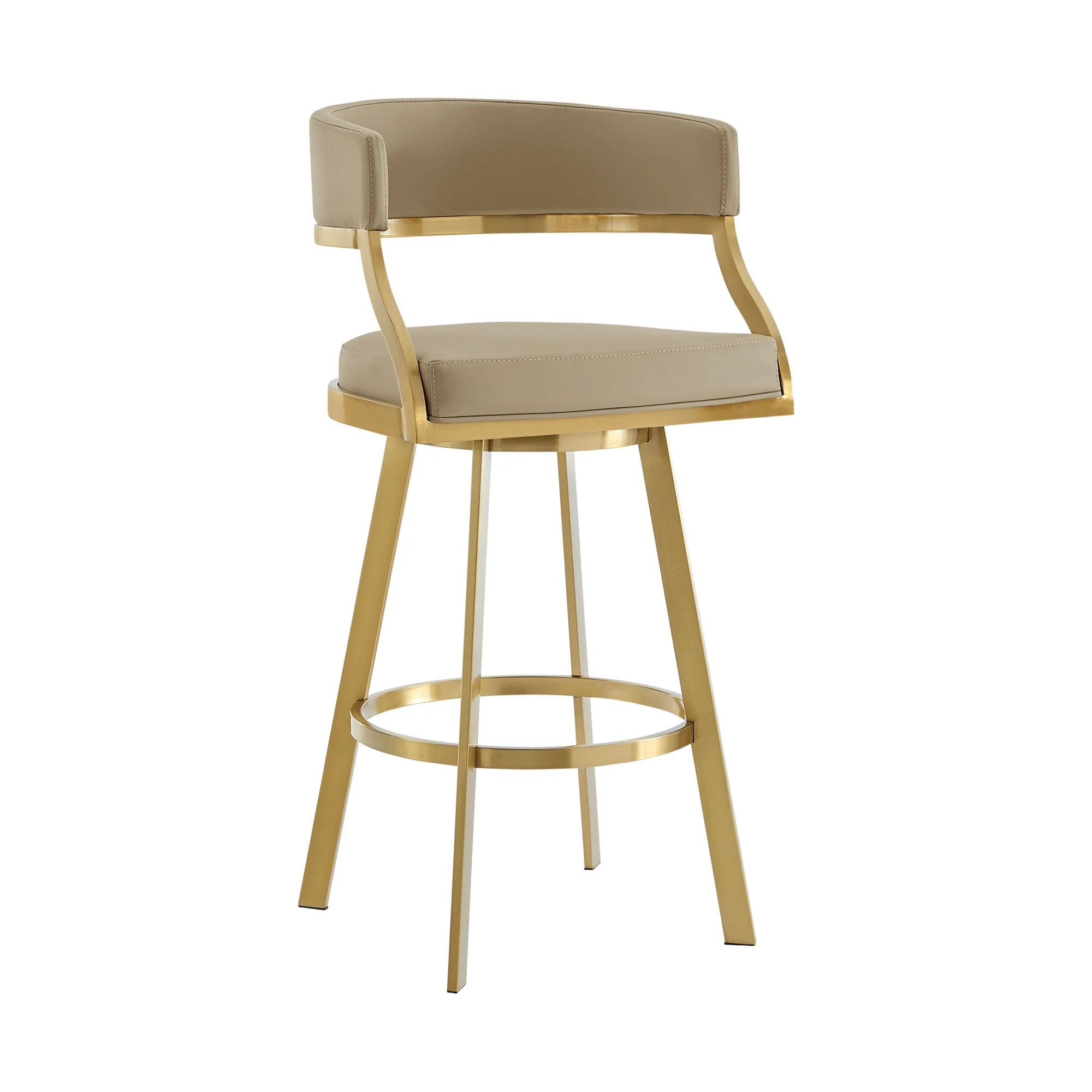 Saturn - Swivel Stool - Gold Legs - Image 3