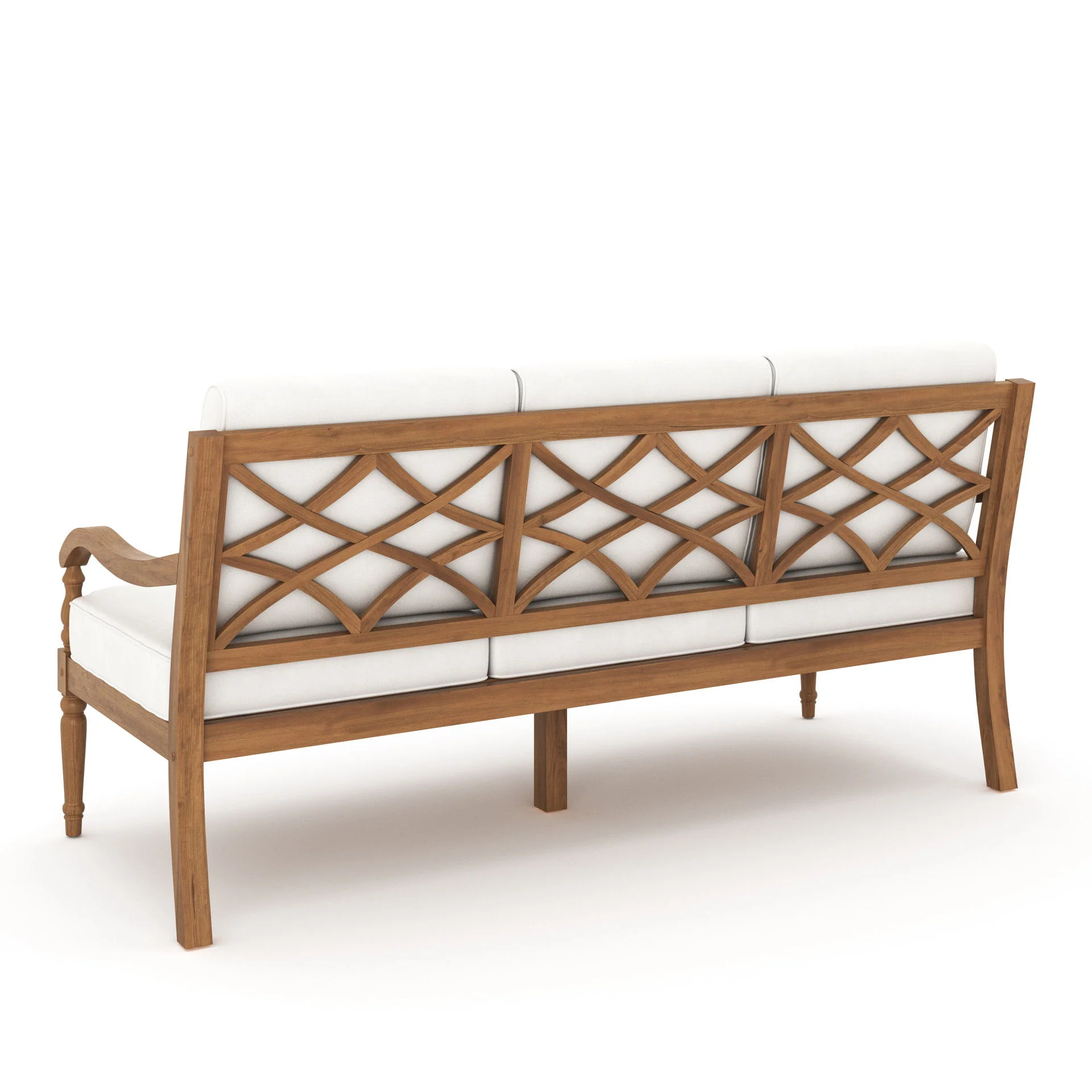 Savannah - Sofa - White Linen - Image 5