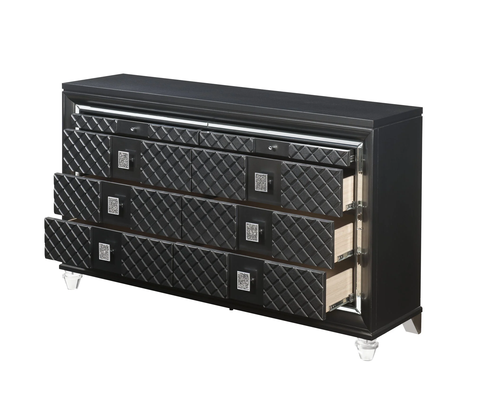 Sawyer - Metallic Dresser - Gray - Image 5