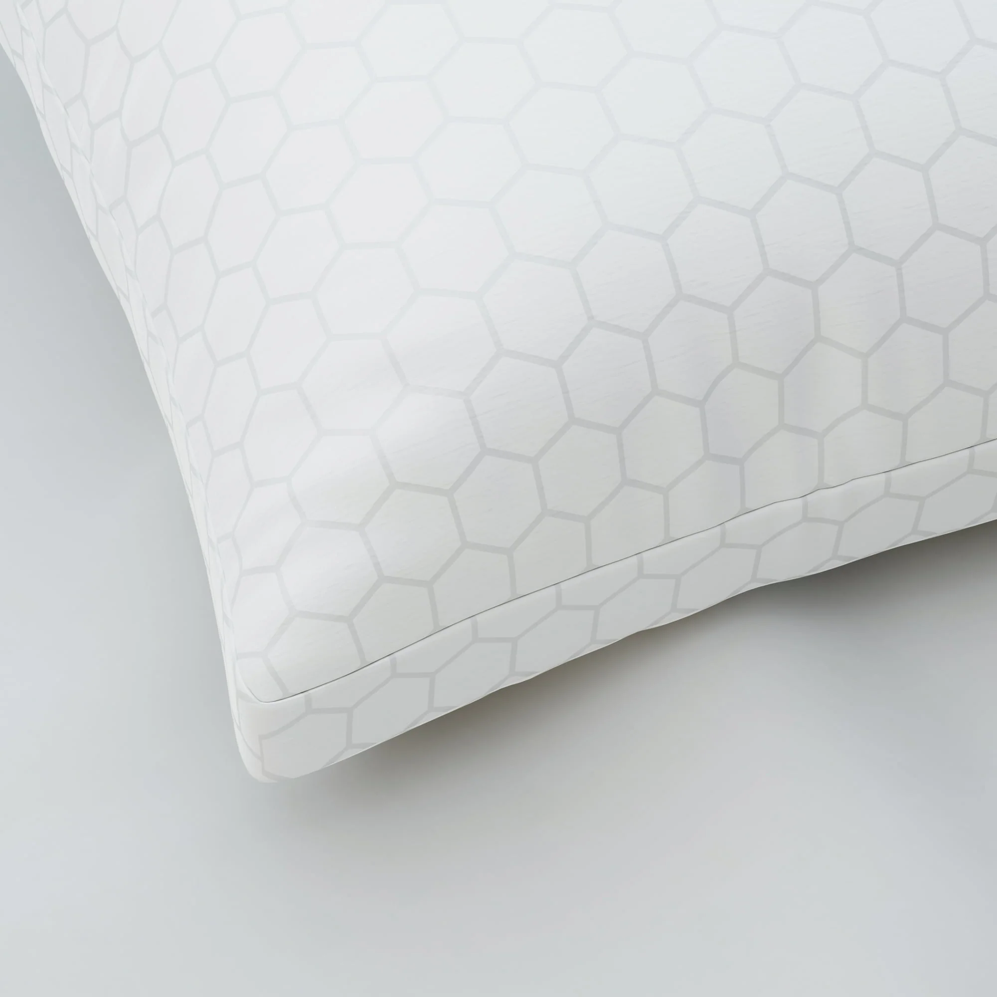 Sealy Essentials All Positions King Bed Pillow 2-Pack – Hexagon Pattern - Image 3