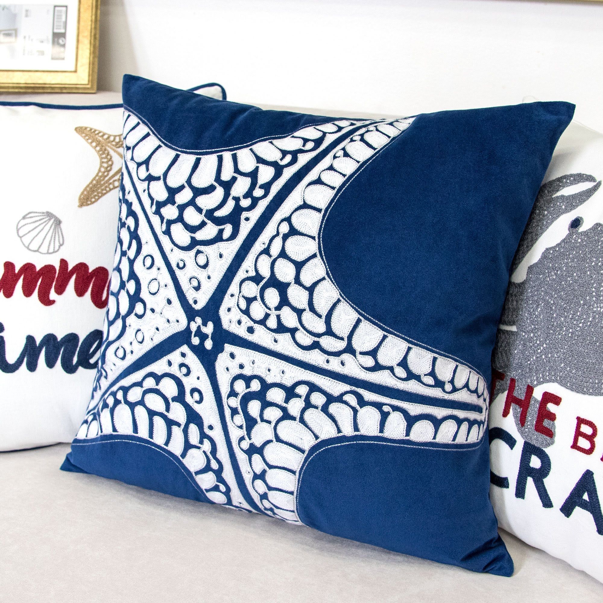 Seastar Starfish Pillow Cover - Indigo - Image 7