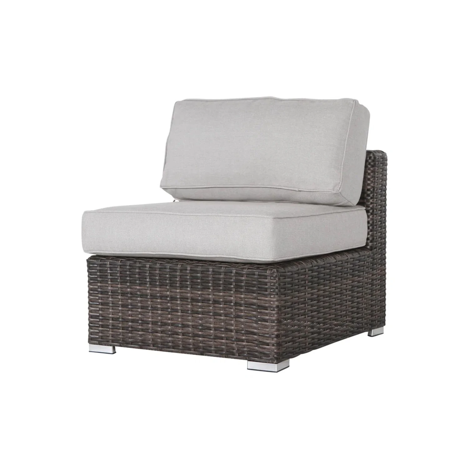 Seating Set With Cushions Handcrafted Wicker Design - Image 122