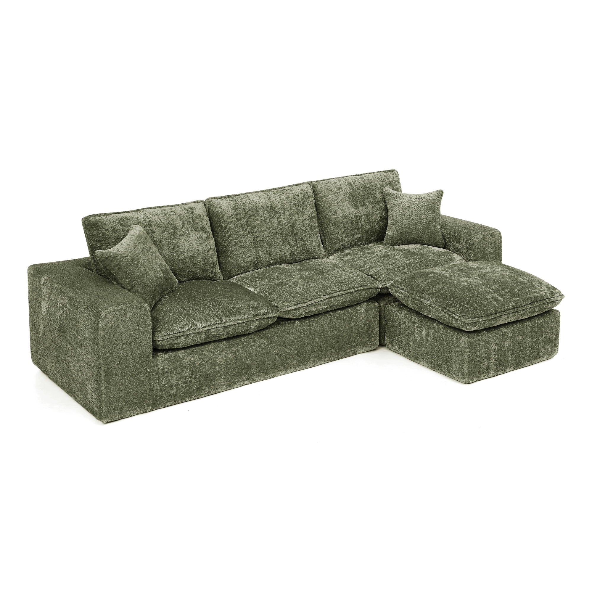 Sectional Sofa With Moveable Ottoman - Image 6