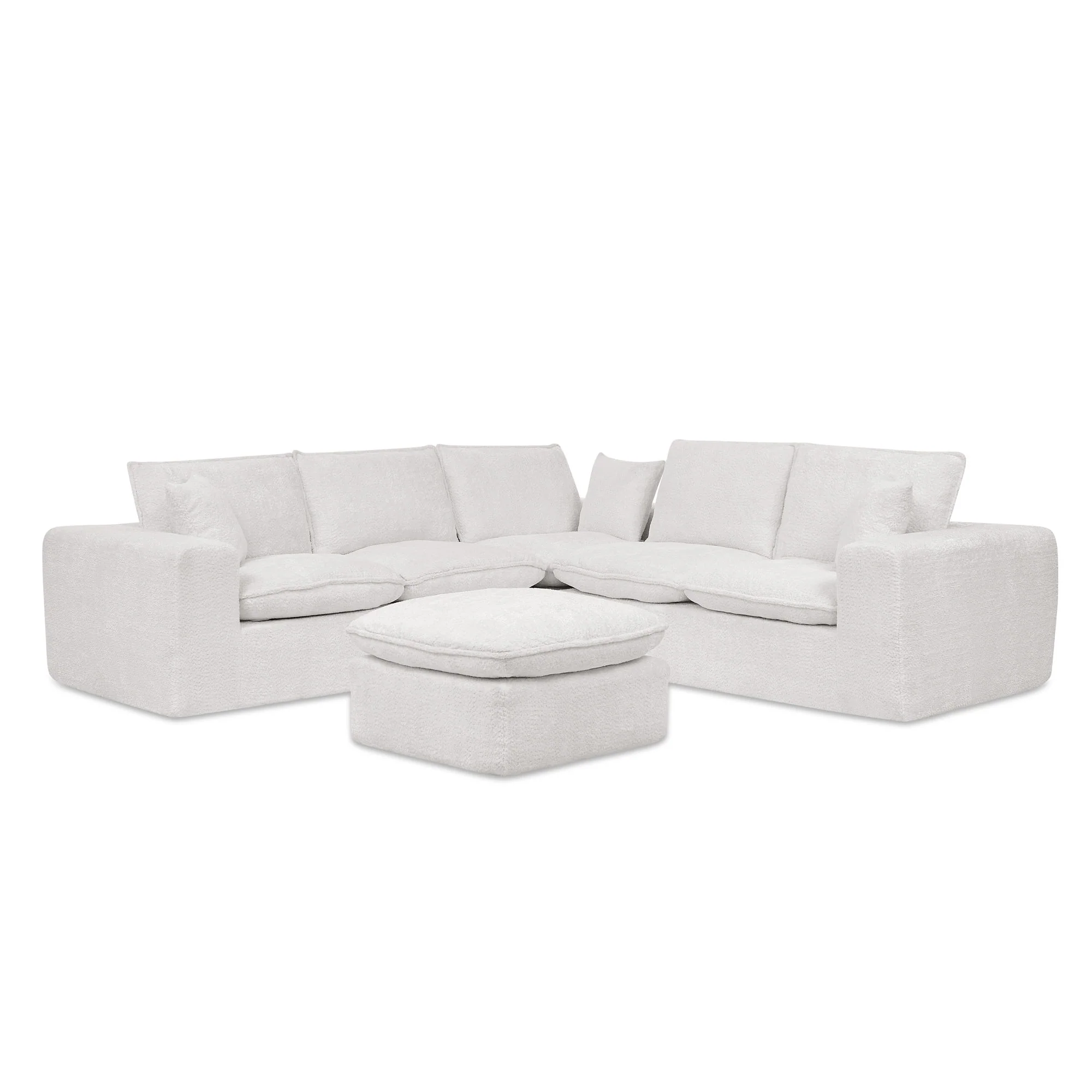 Sectional Sofa With Moveable Ottoman - Image 8