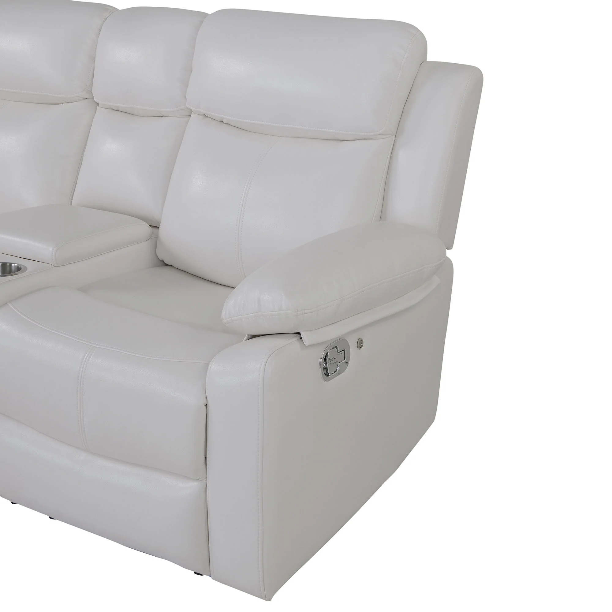 Sectional Sofa With Recline And Storage - Image 14