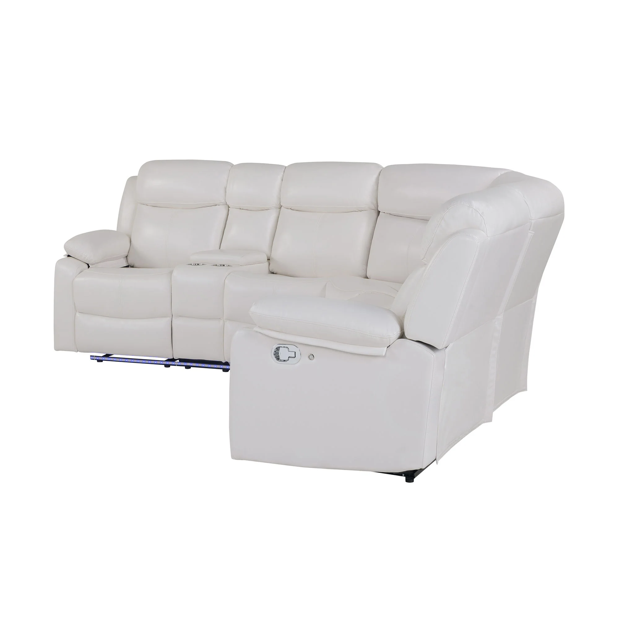 Sectional Sofa With Recline And Storage - Image 9