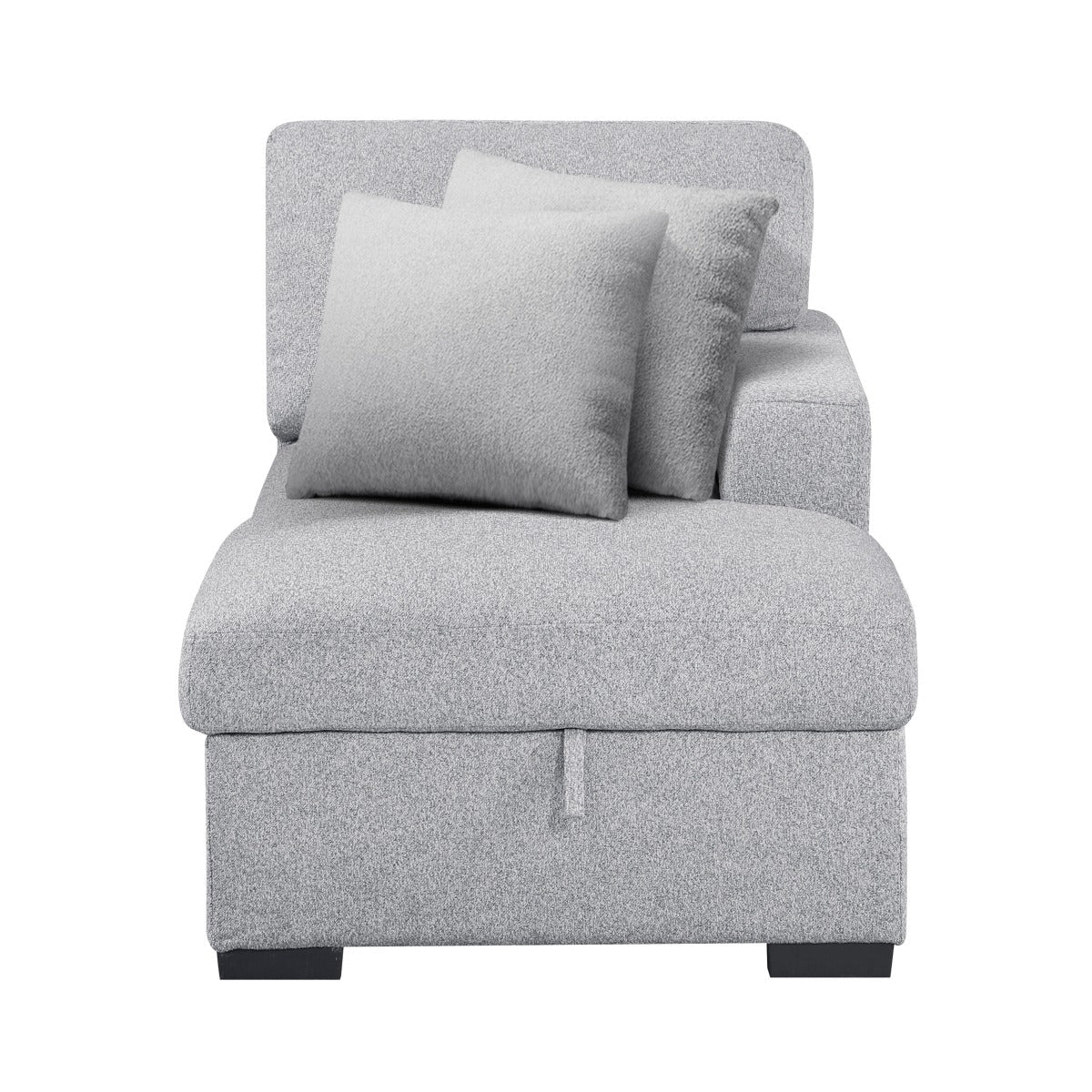 Sectional with Right Chaise, Pull-out Bed, Hidden Storage and Shelves, Charging Ports - Image 15