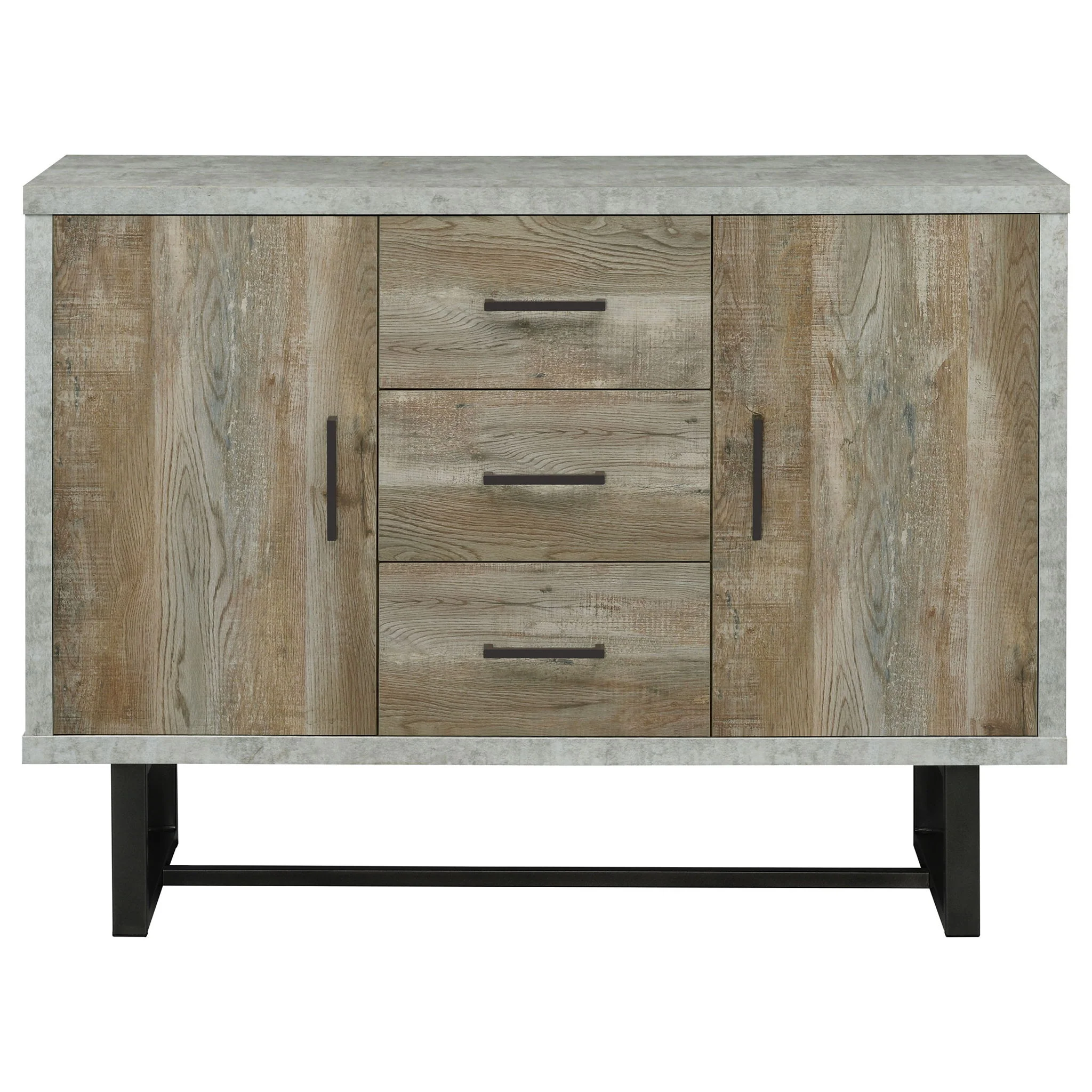 Sedona - 3 Drawer Cabinet - Oak - Image 7