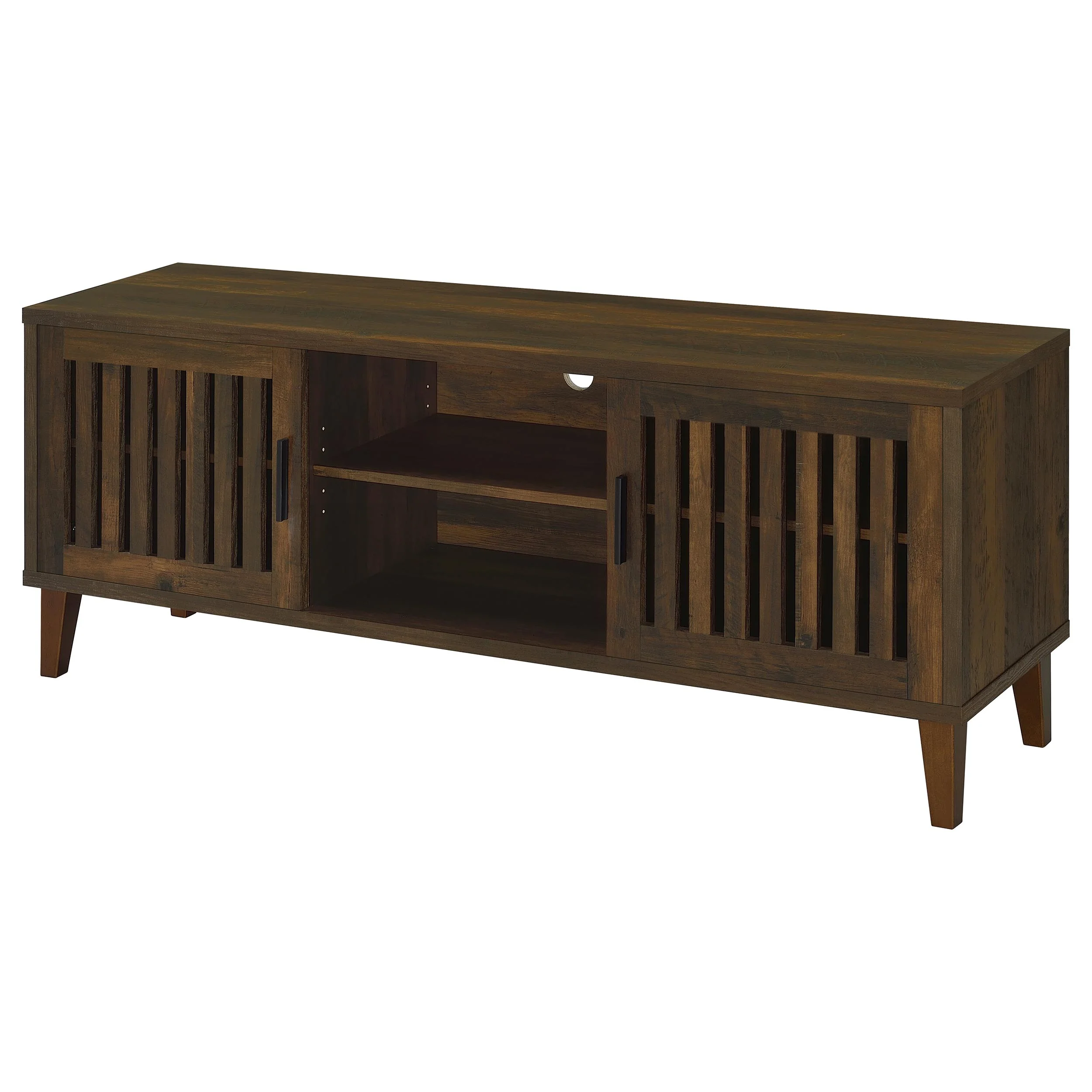 Sedona 2-Door 60-Inch TV Stand in Dark Pine - Image 3