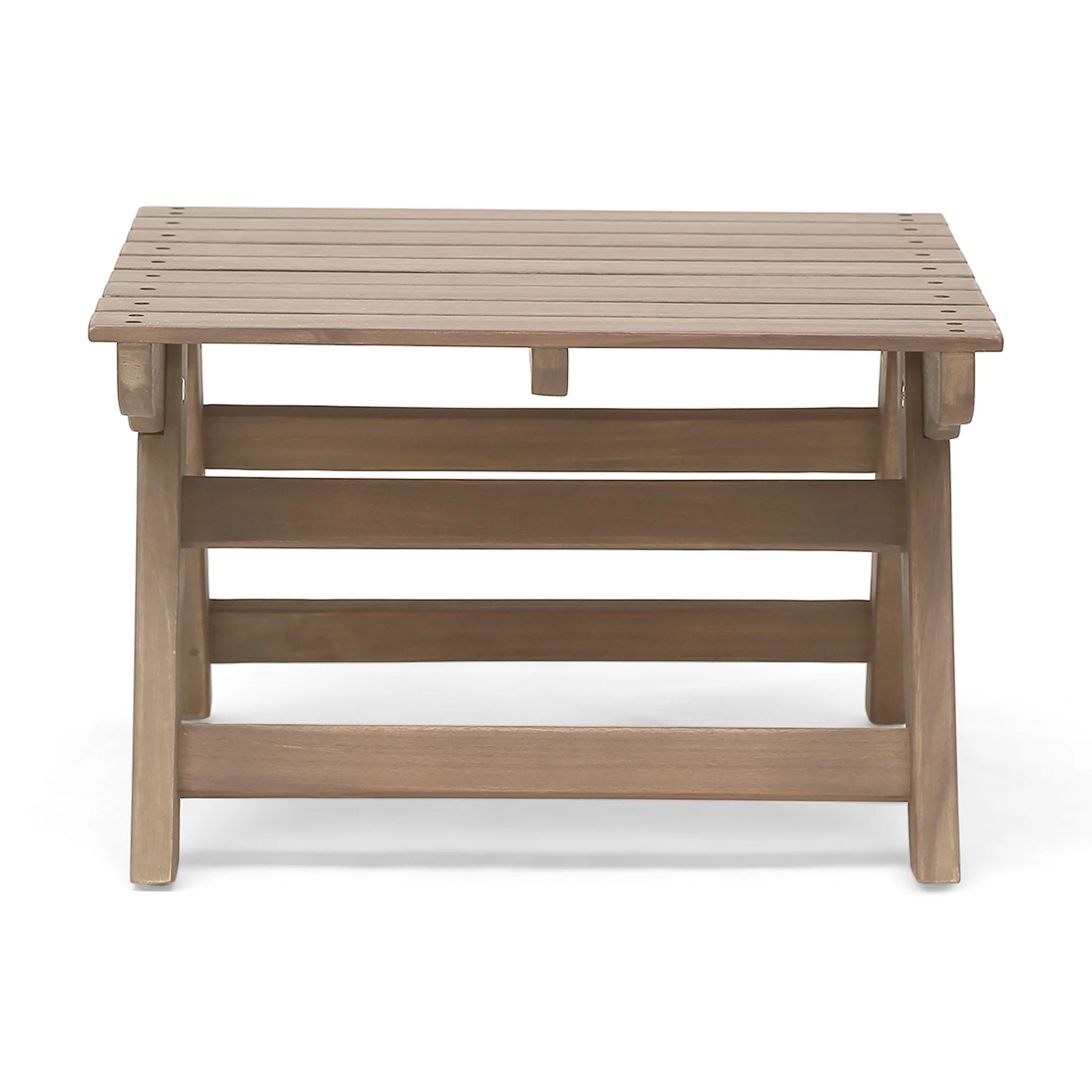 Sedona - Outdoor Side Table With Open Slat Design - Image 9