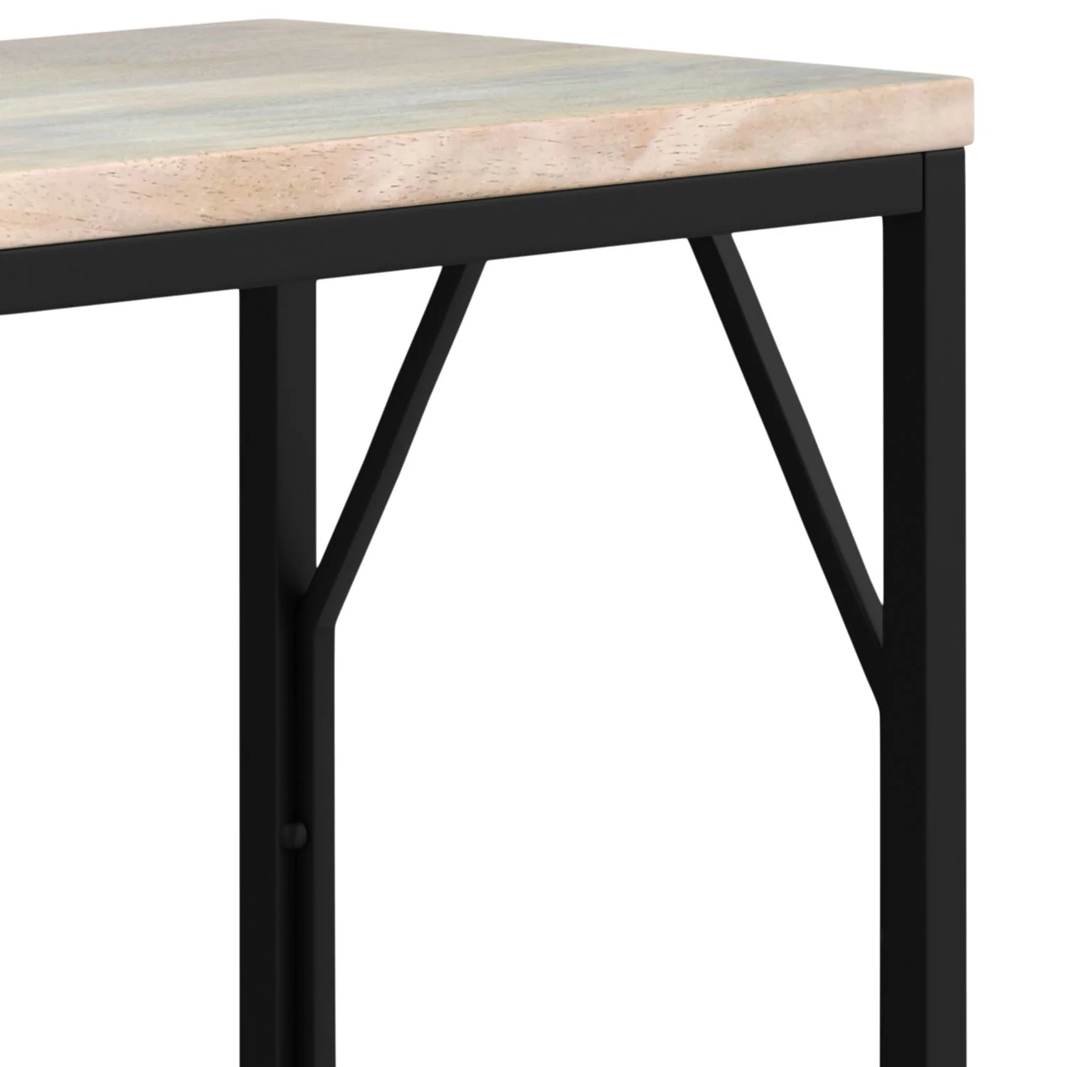 Selma - Handcrafted Metal And Wood Accent Table - Image 16